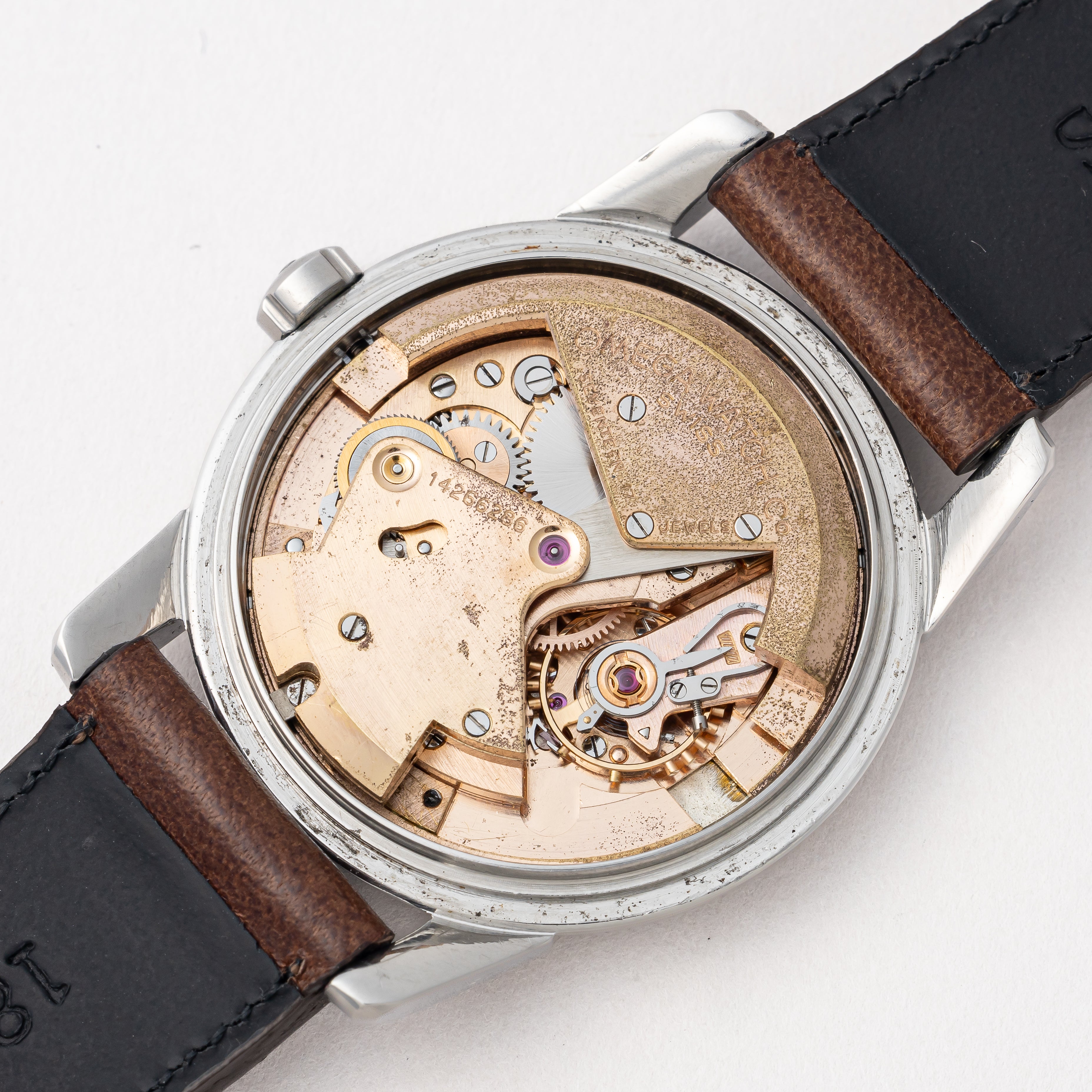 オメガ シーマスター ハーフローター 1954年製 ツートーンダイヤル Ref.2767-6 SC