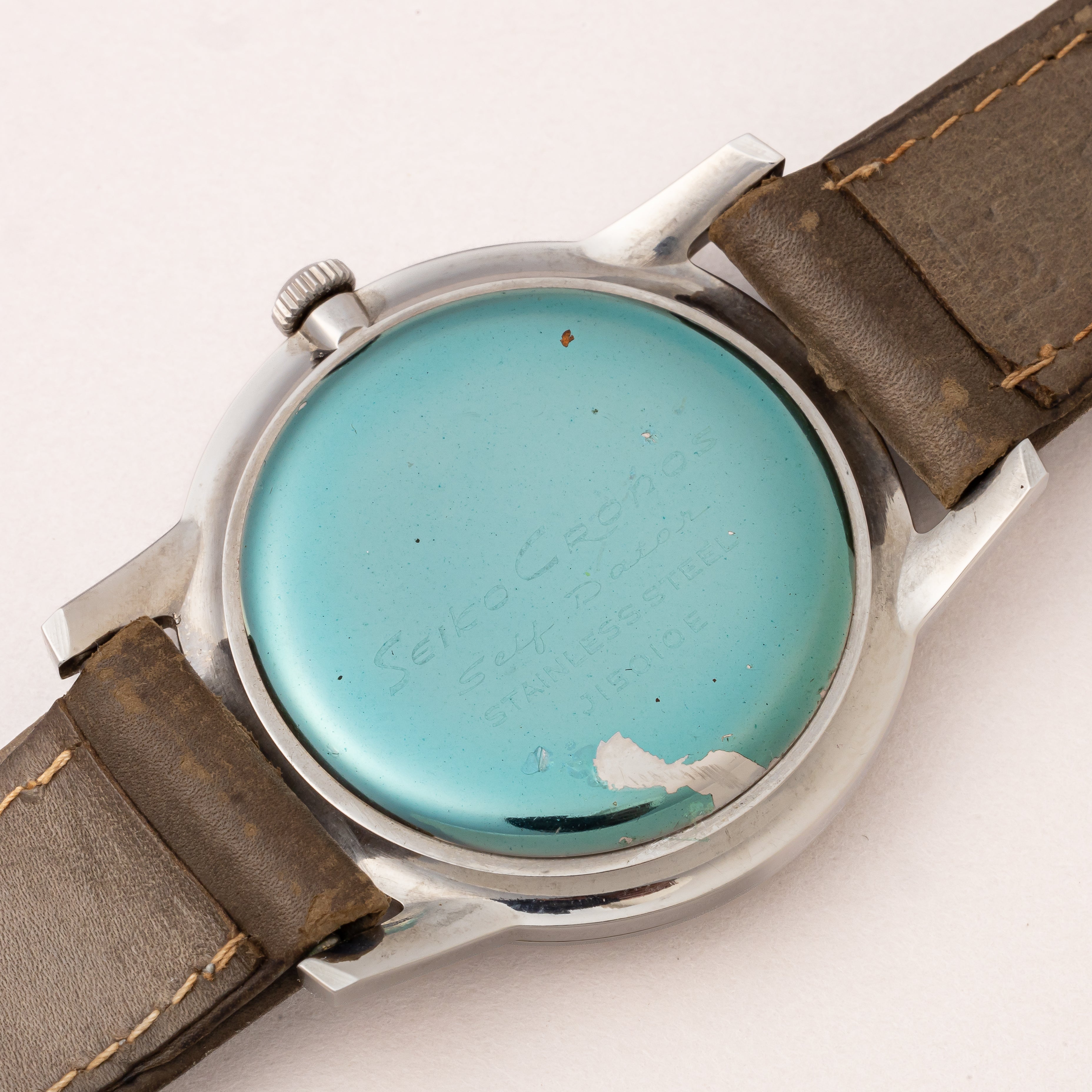 セイコー クロノス セルフデーター 1962年製 美品 箱、冊子、タグ付き