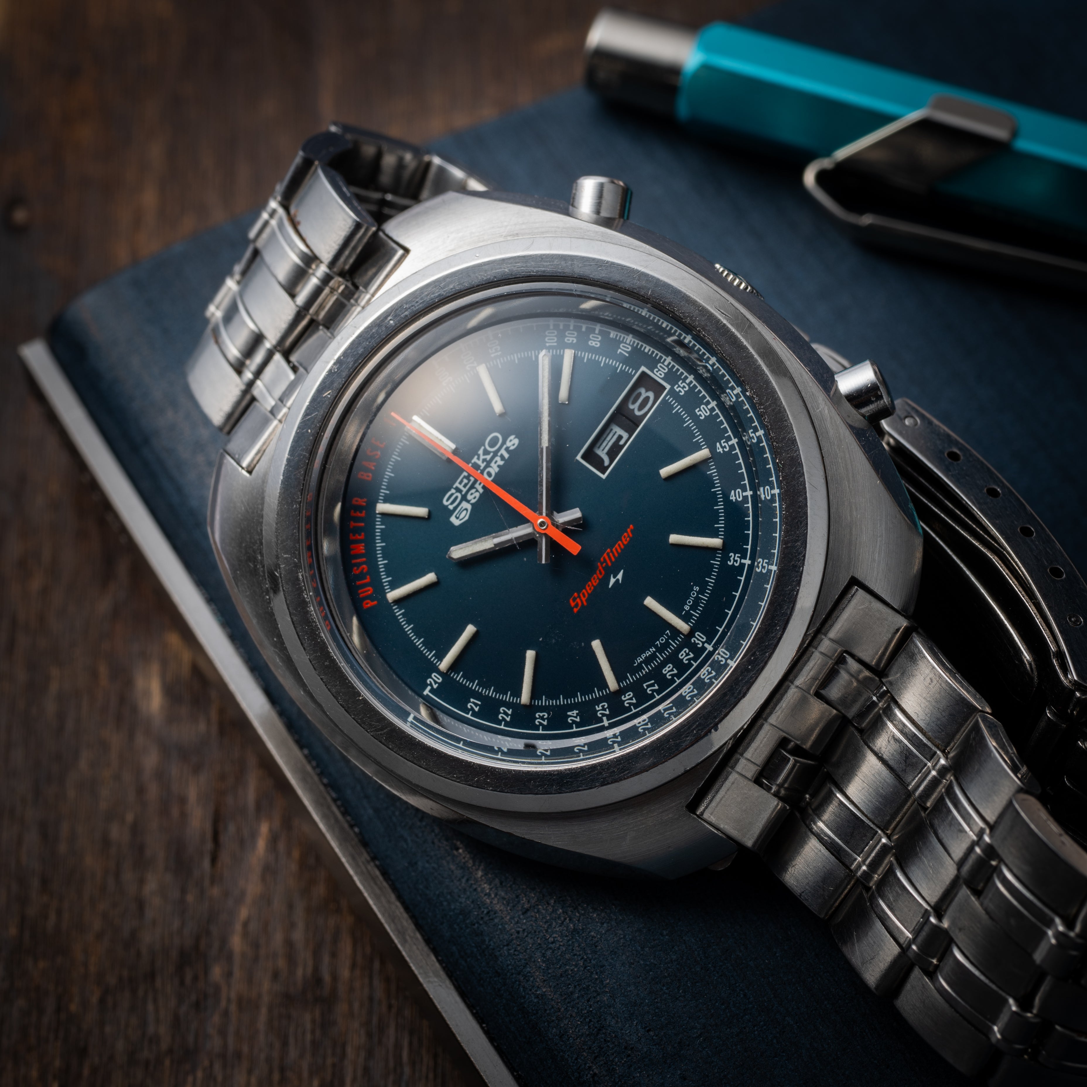 SEIKO 5 スピードタイマー パルスメーター 7017-8000-20秒 | www.momentuminsurancegroup.com