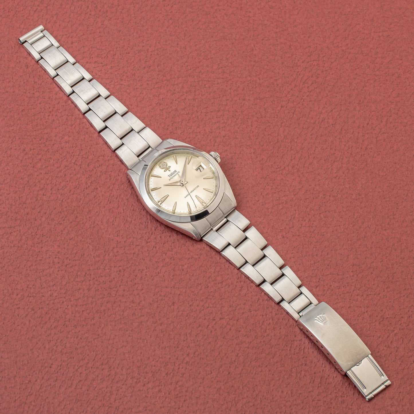 チューダー デカバラ オイスターデイト 1962年製 ロレックスオイスターブレス付き オリジナルダイヤル