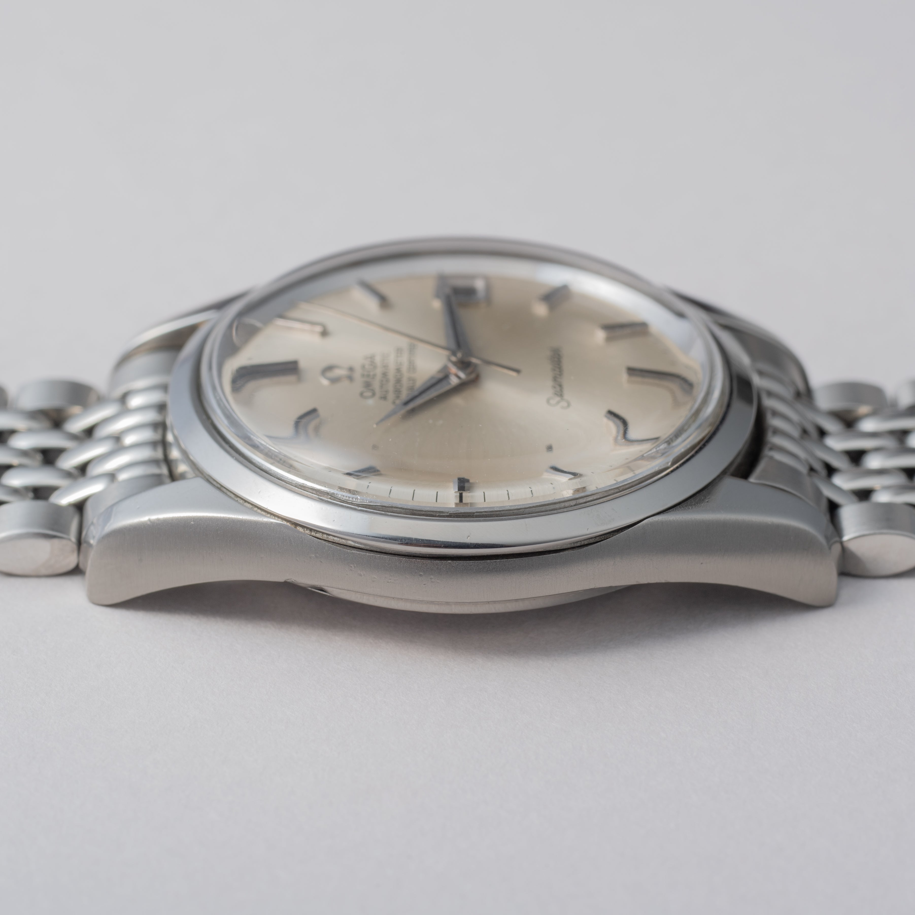 オメガ シーマスター クロノメーター 1969年製 ライスブレス付き Ref.166010 SP