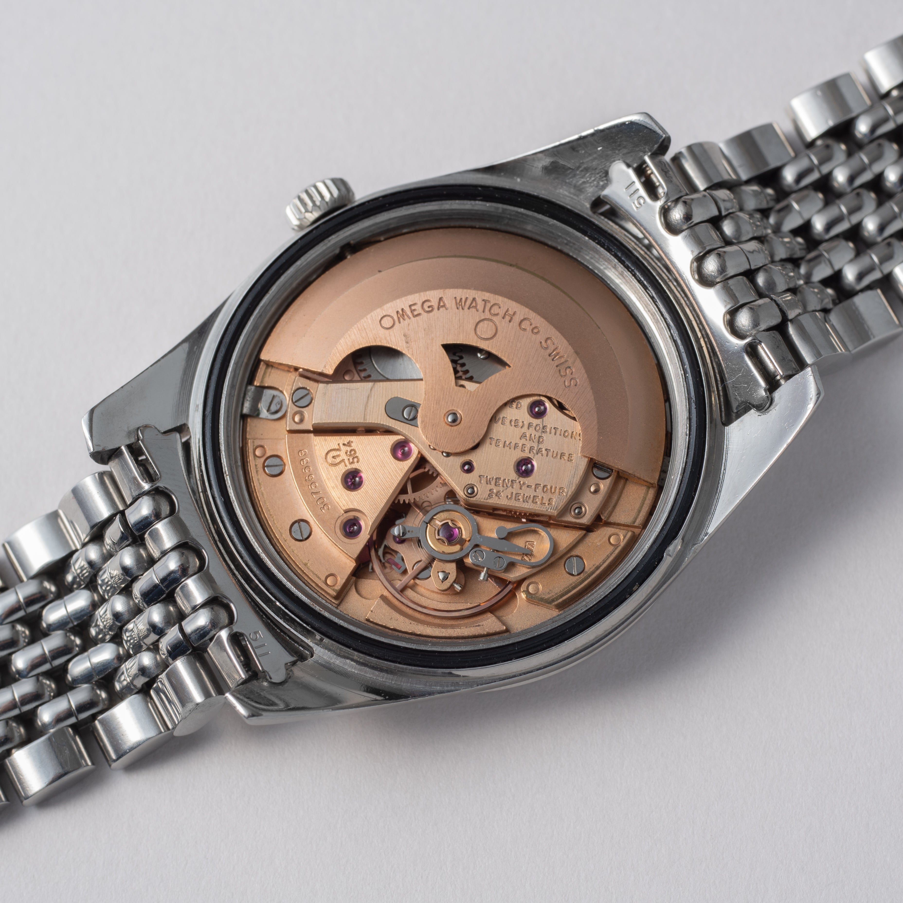 オメガ シーマスター クロノメーター 1969年製 ライスブレス付き Ref.166010 SP