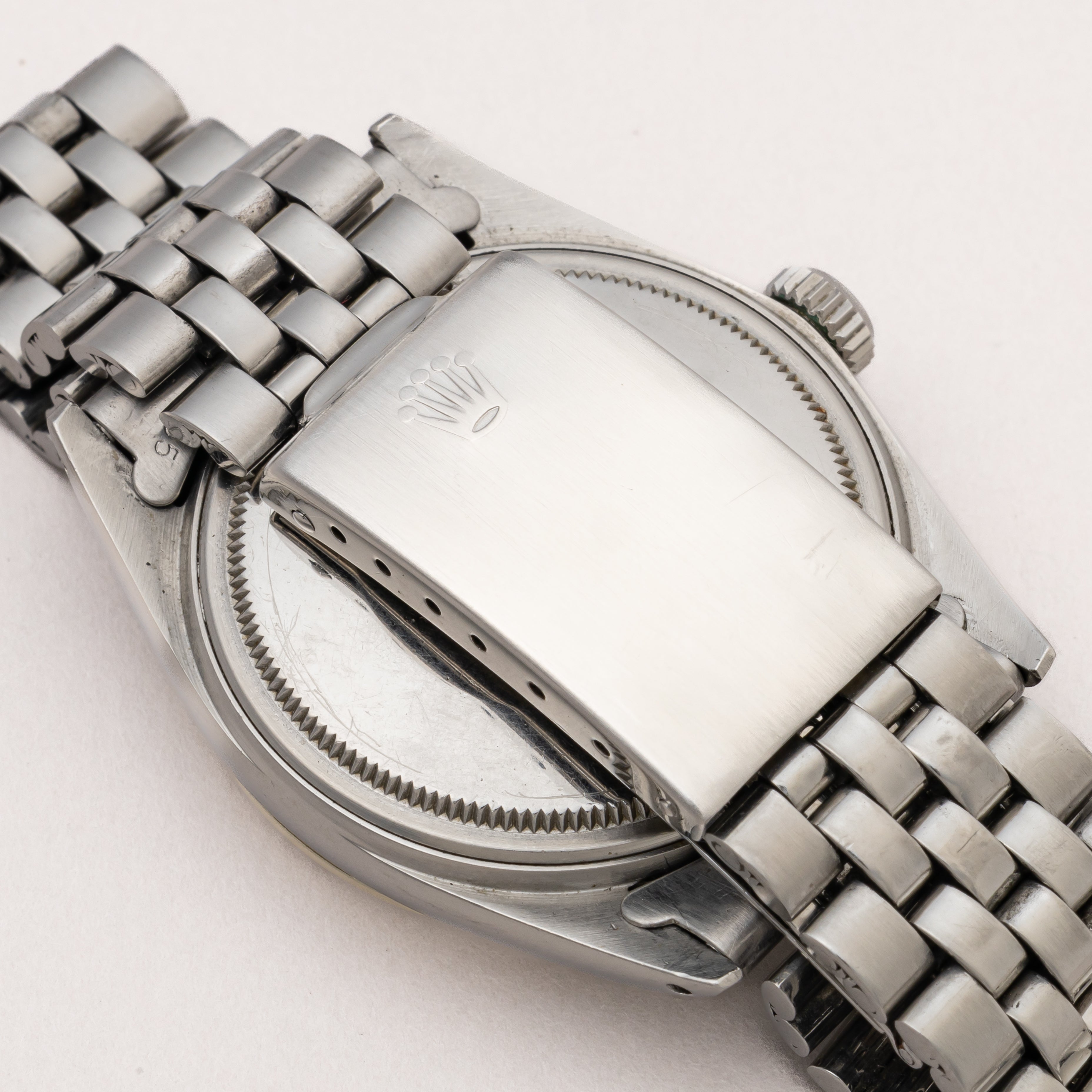 ロレックス デイトジャスト 1963年製 Ref.1601 WGベゼル ドーフィンハンド