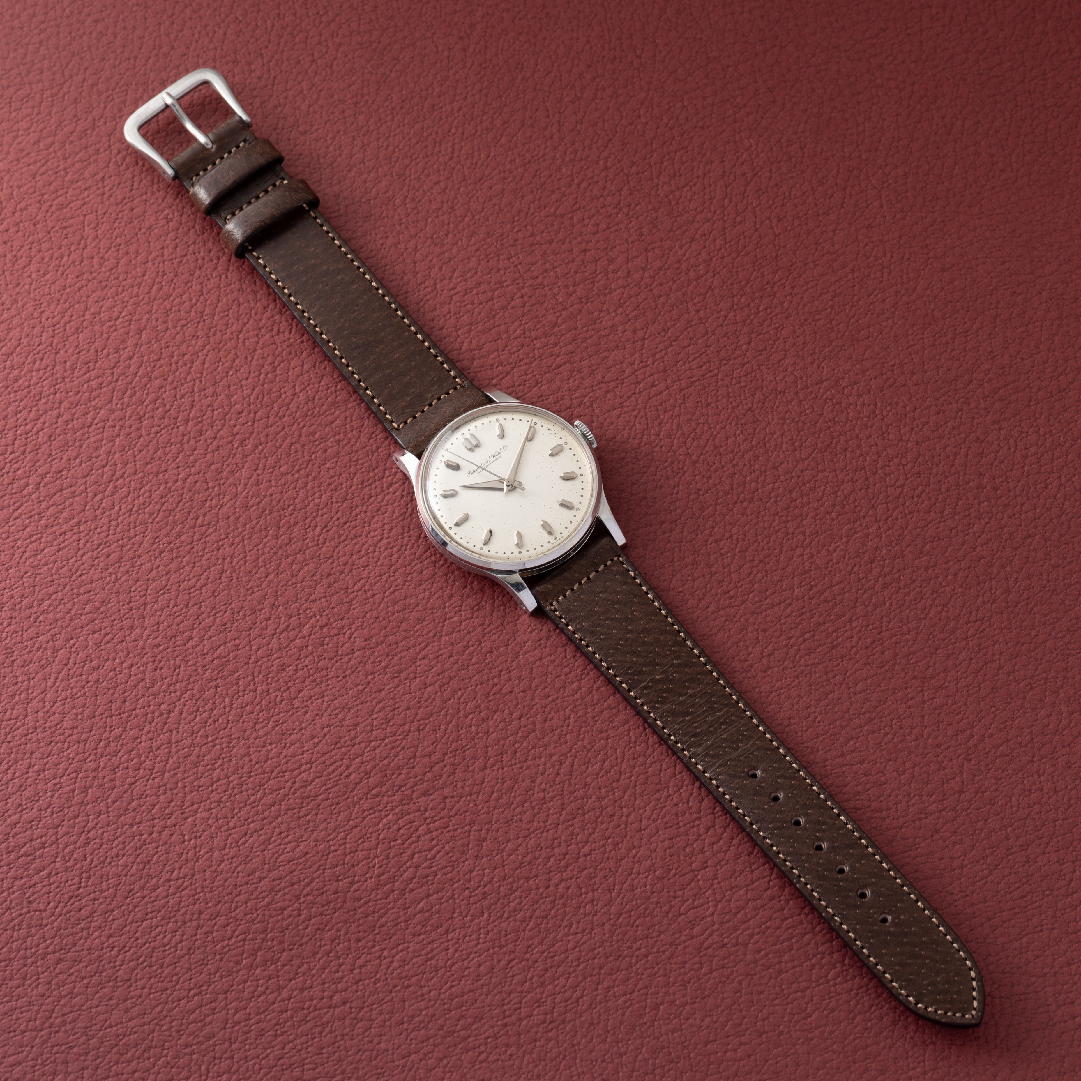IWC ラウンドケース 1958年製 手巻き  Cal.89 オリジナルダイヤル