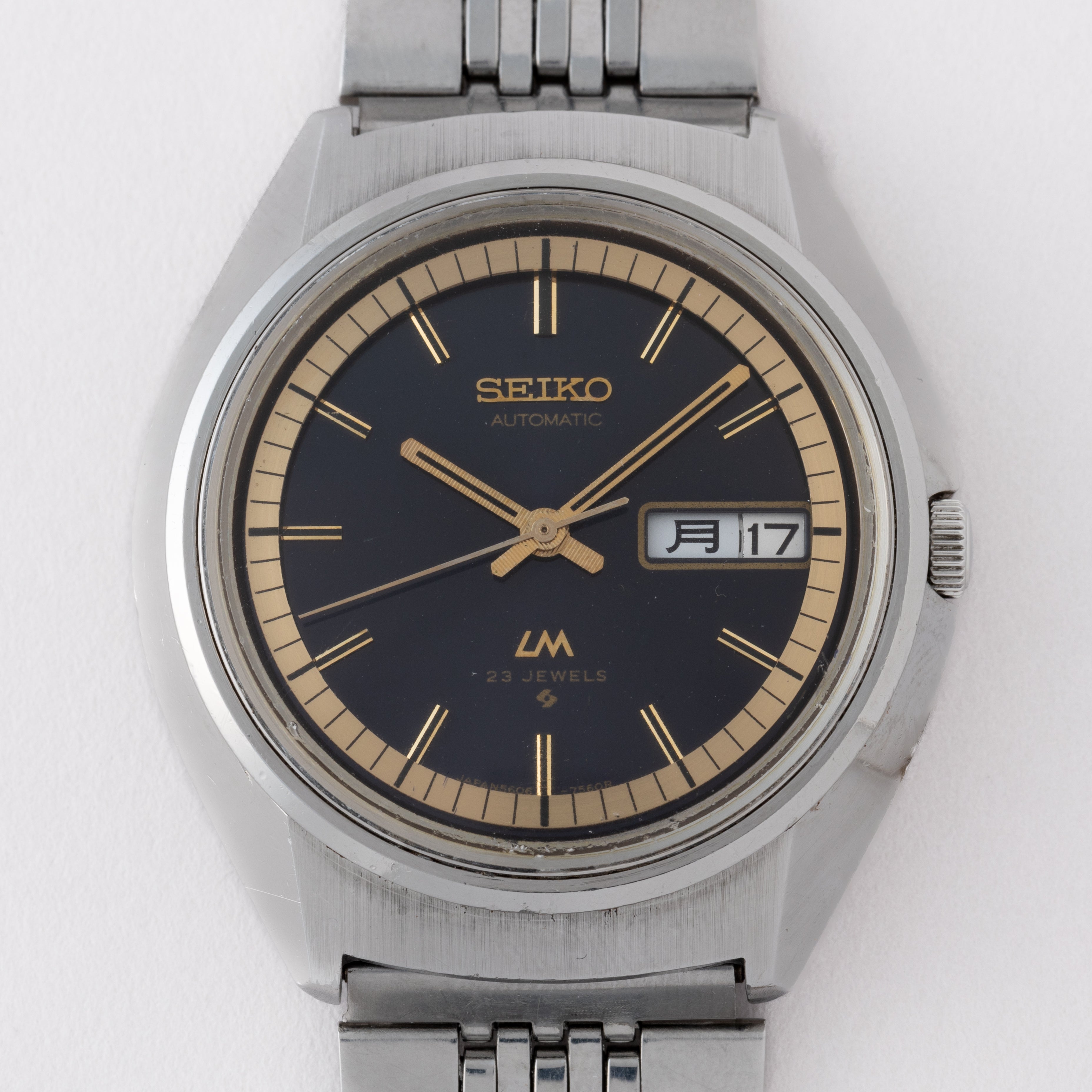セイコー ロードマチック 1972年製 Ref.5606-7240 ブルーダイヤル