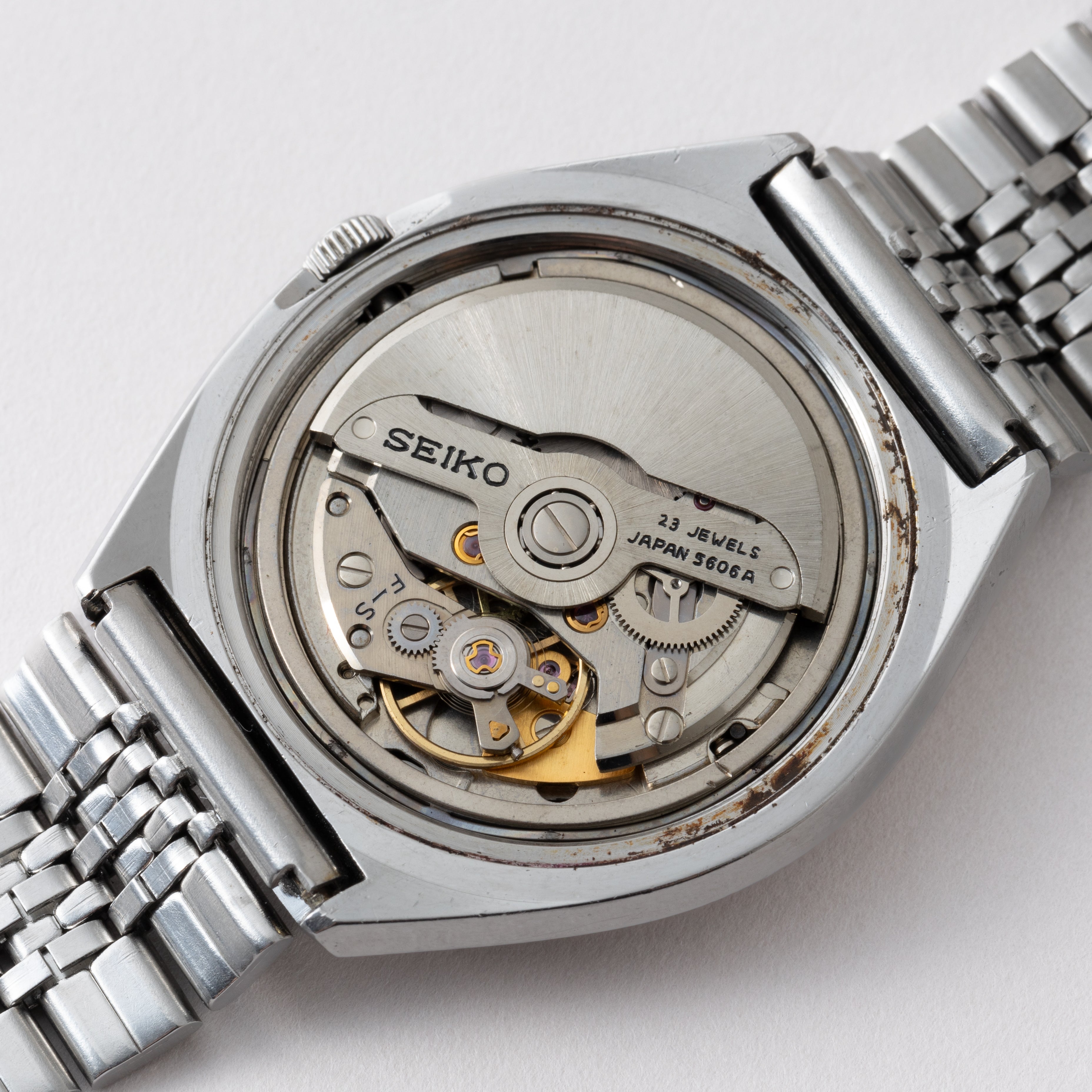 セイコー ロードマチック 1972年製 Ref.5606-7240 ブルーダイヤル