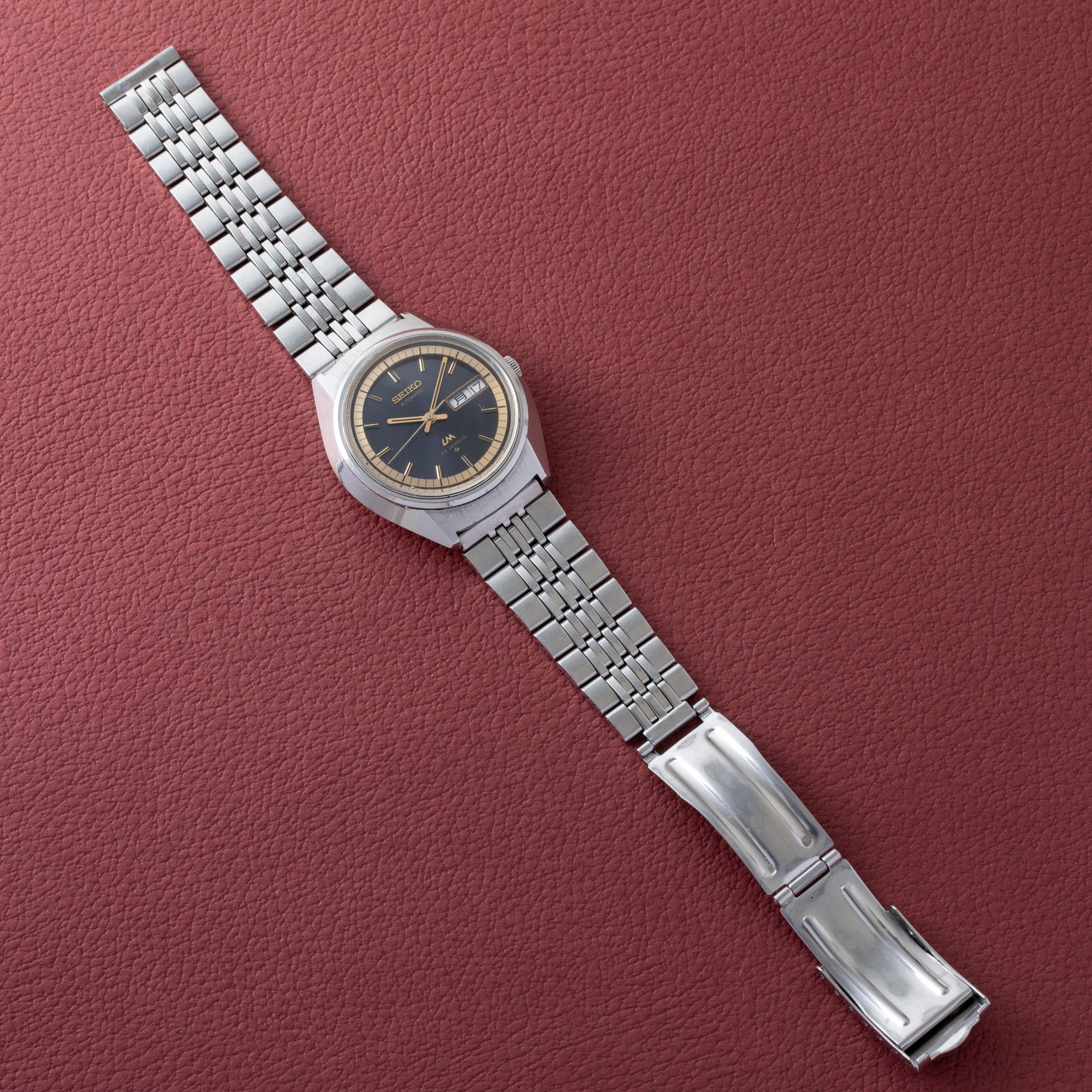 セイコー ロードマチック 1972年製 Ref.5606-7240 ブルーダイヤル