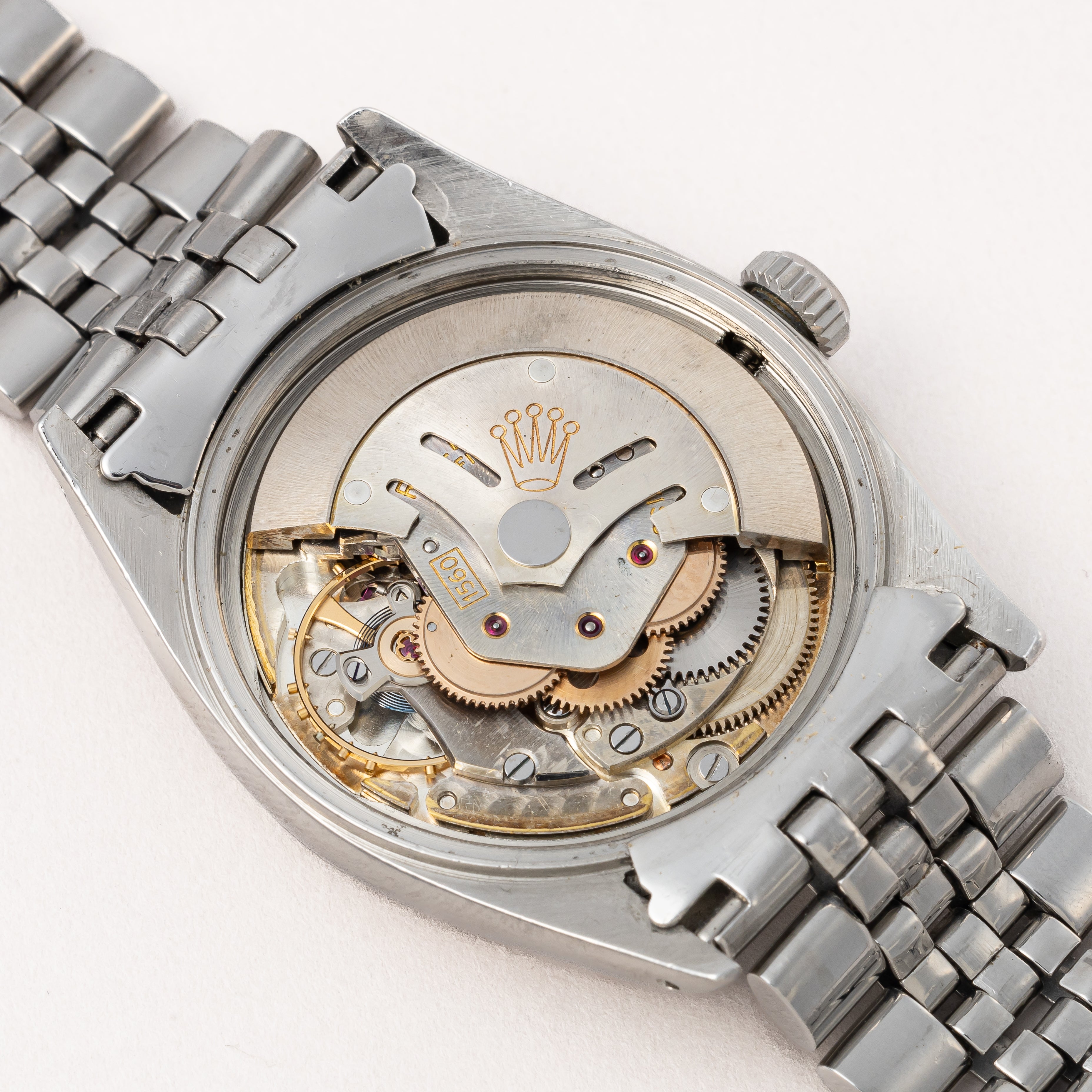 ロレックス デイトジャスト 6605 ベゼル ロレックス デイトジャスト 1960年製/昭和35年製 スリーテッドベゼル