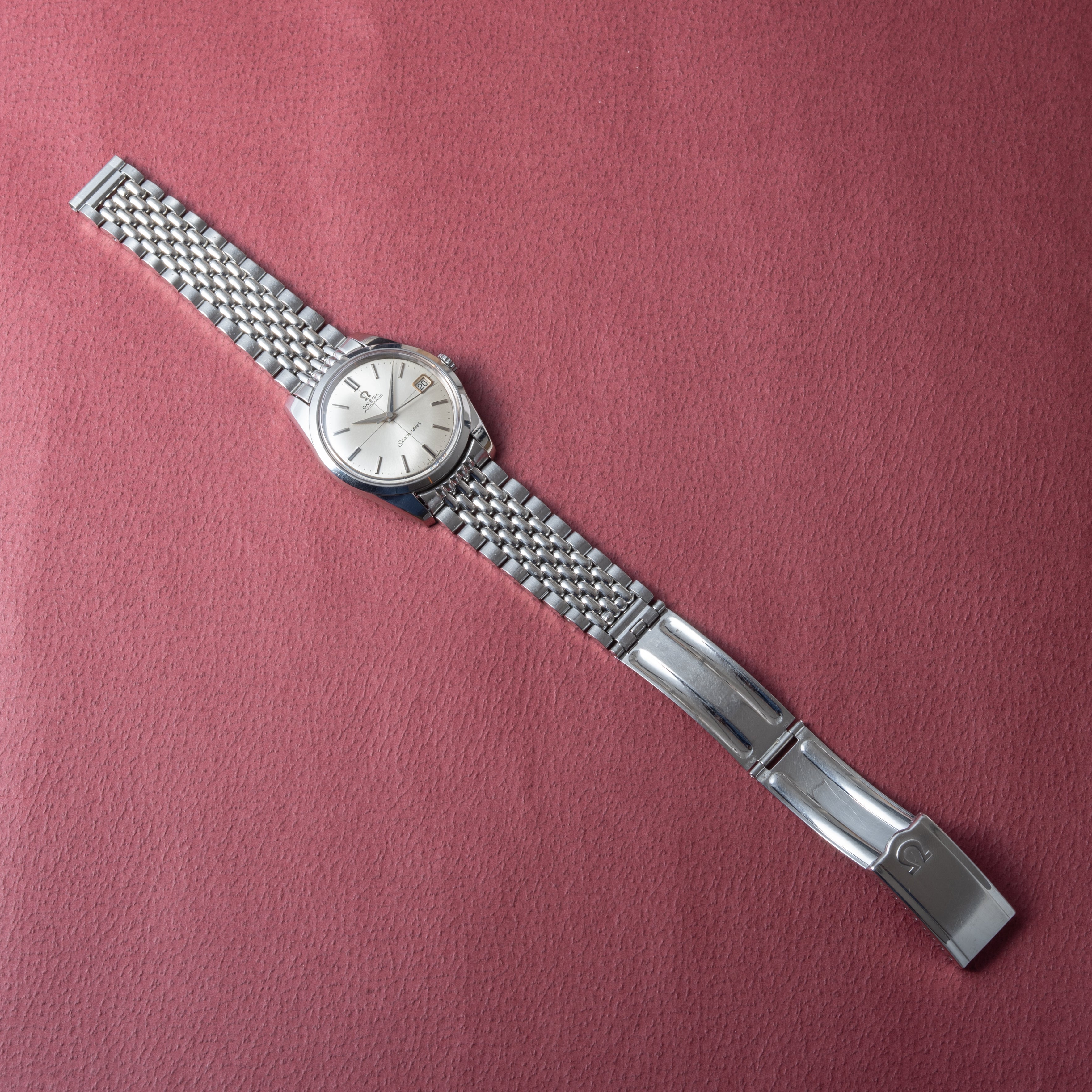 オメガ シーマスター 1965年製 クロスライン Ref.166.010 ブレス付き