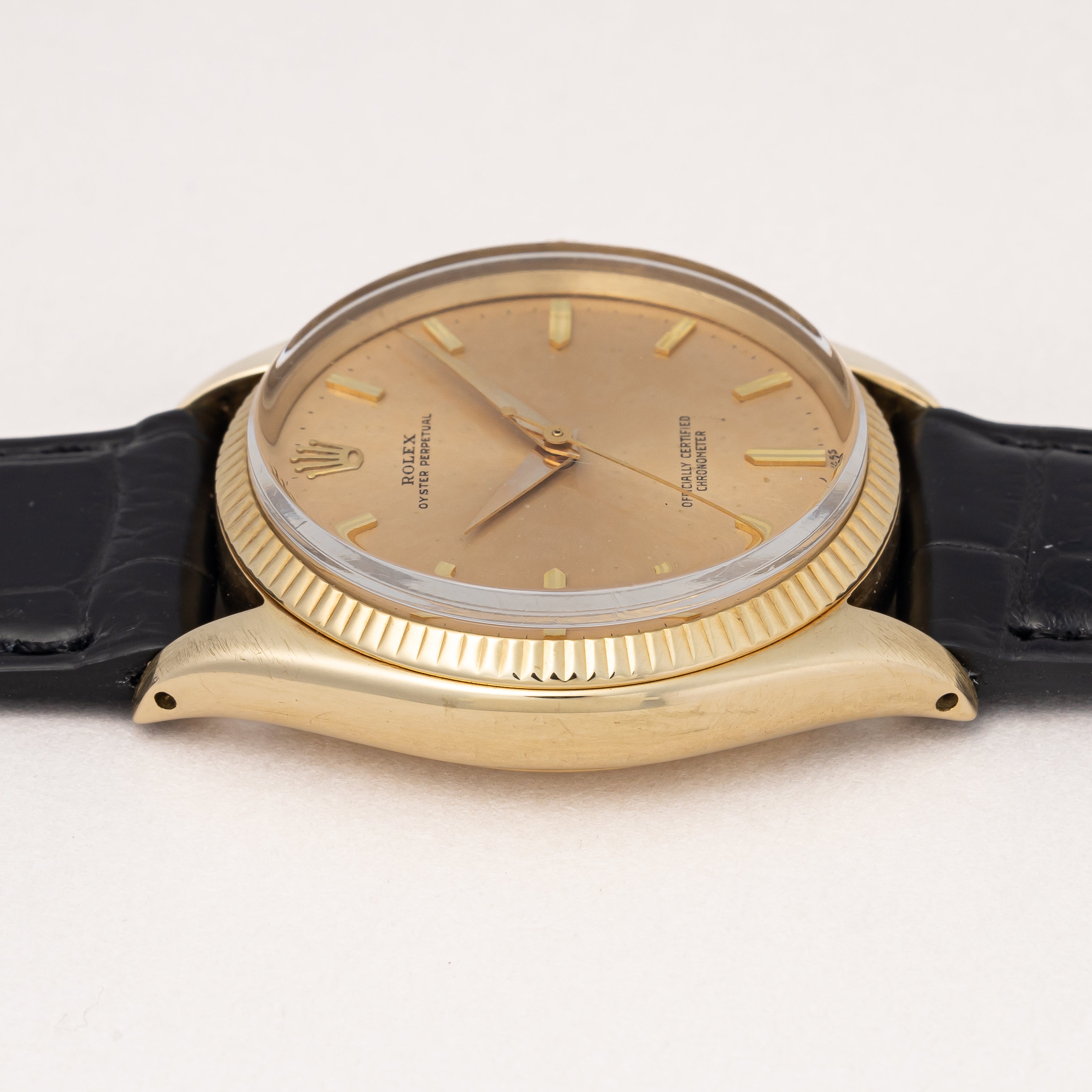 ロレックス 1959年製 オイスター パーペチュアル 14金無垢 Ref.6567 Cal.1030ノンデイト