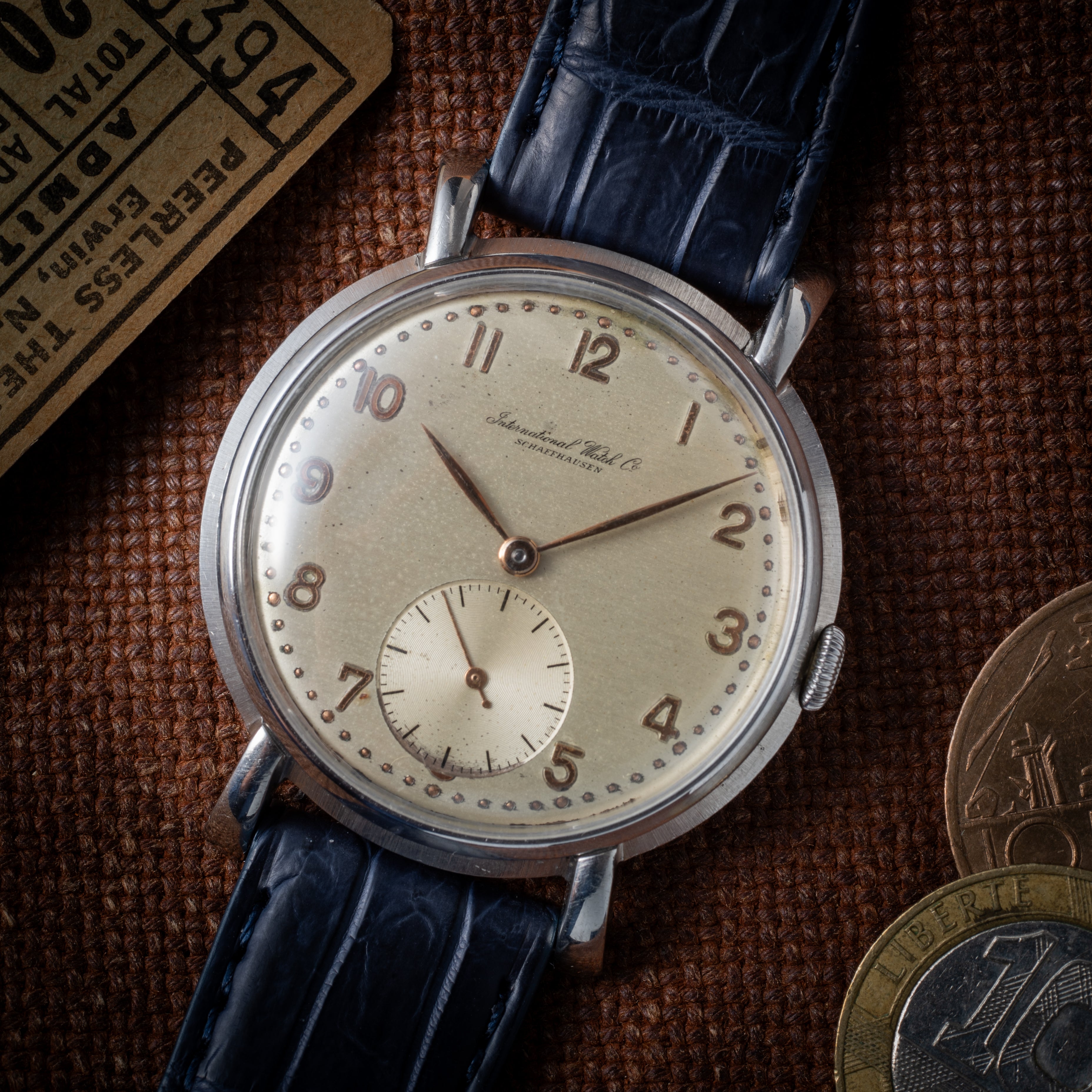 IWC 36㎜ラウンドケース 1947年製 スモールセコンド 手巻き Cal.88 – FIRE KIDS