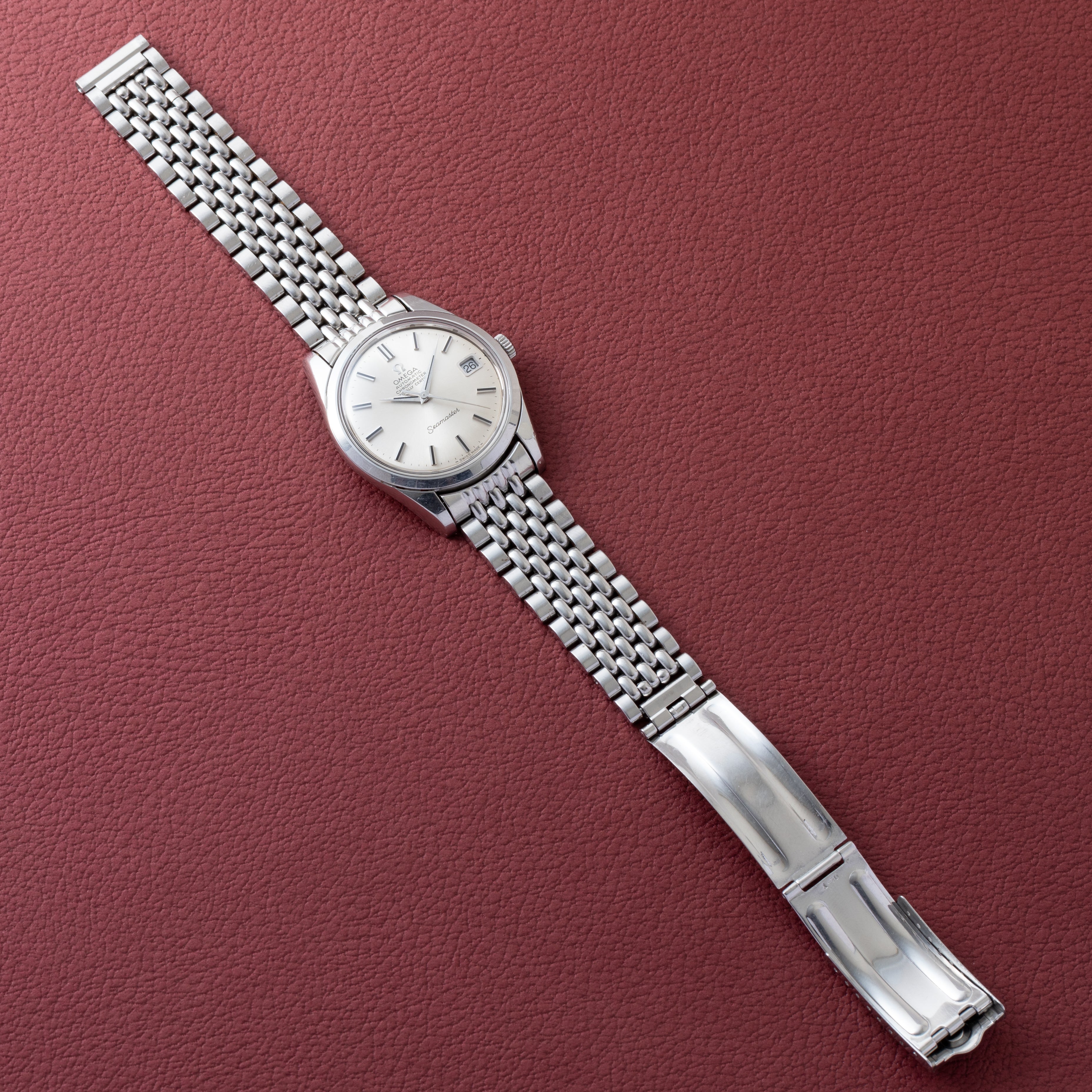 オメガ シーマスター クロノメーター 1969年製 Ref.166.010SP 純正ブレス