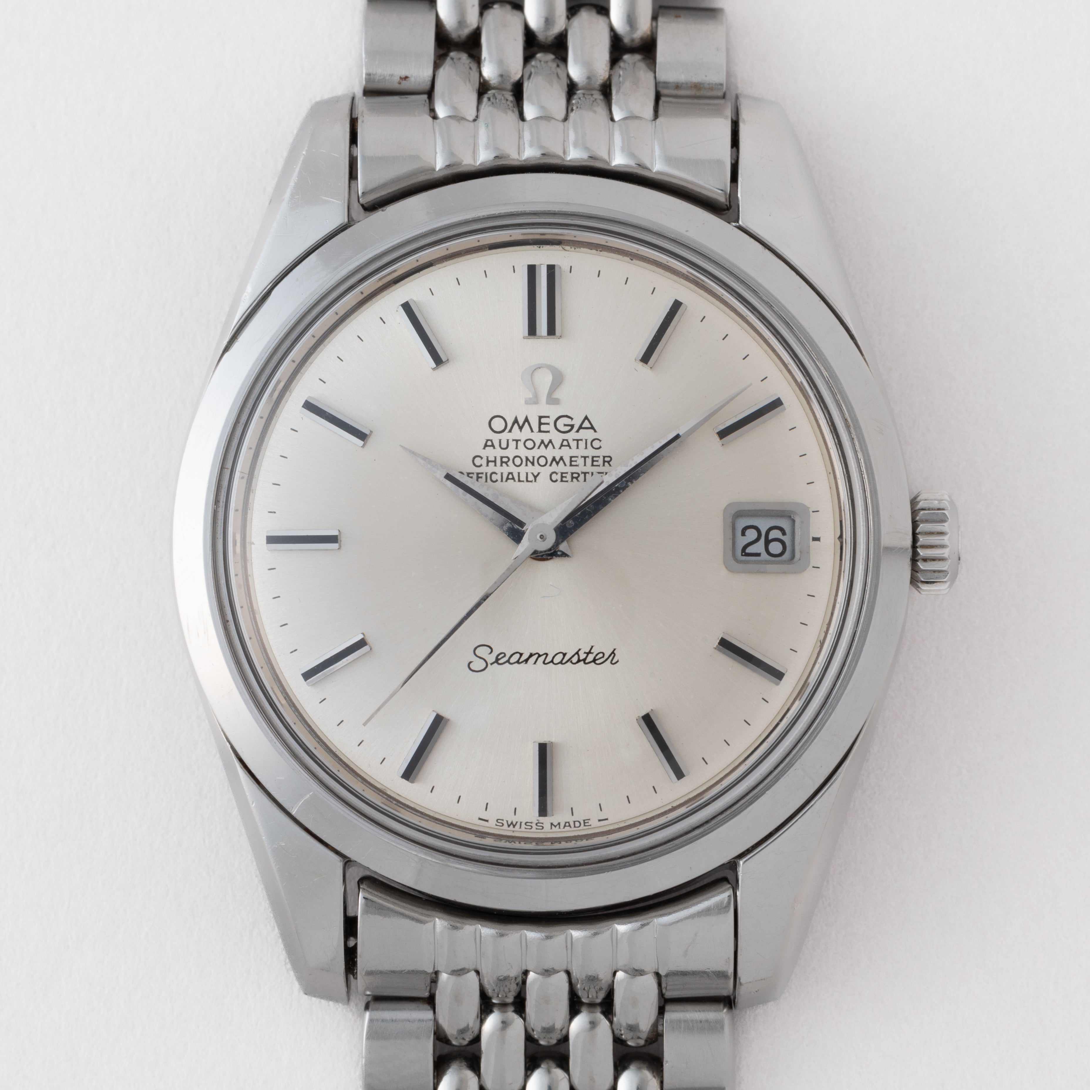 オメガ シーマスター クロノメーター 1969年製 Ref.166.010SP 純正ブレス