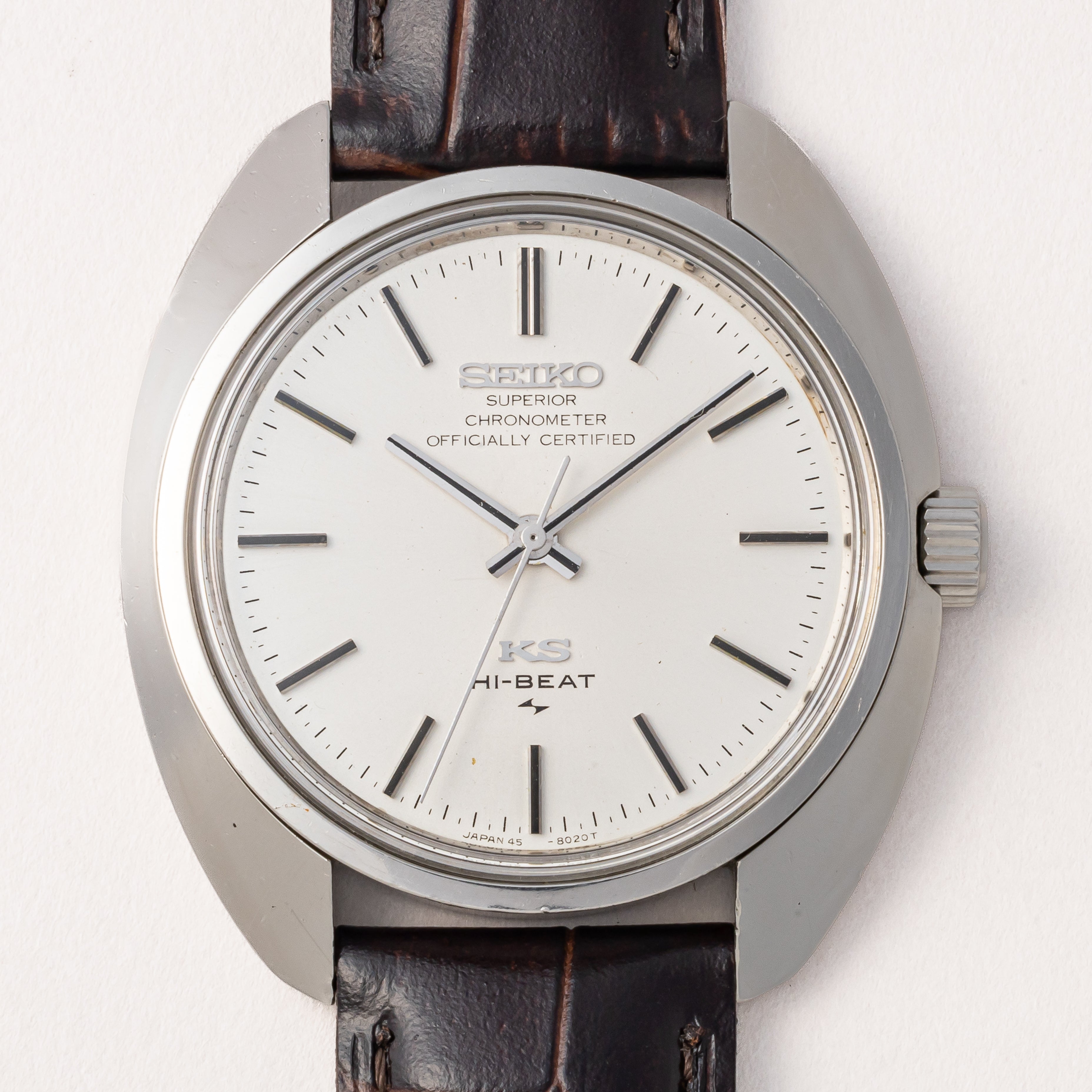 稼働美品　キングセイコースーペリアクロノメーターノンデイト　45-8010　手巻 KING-SEIKO-SUPERIOR-