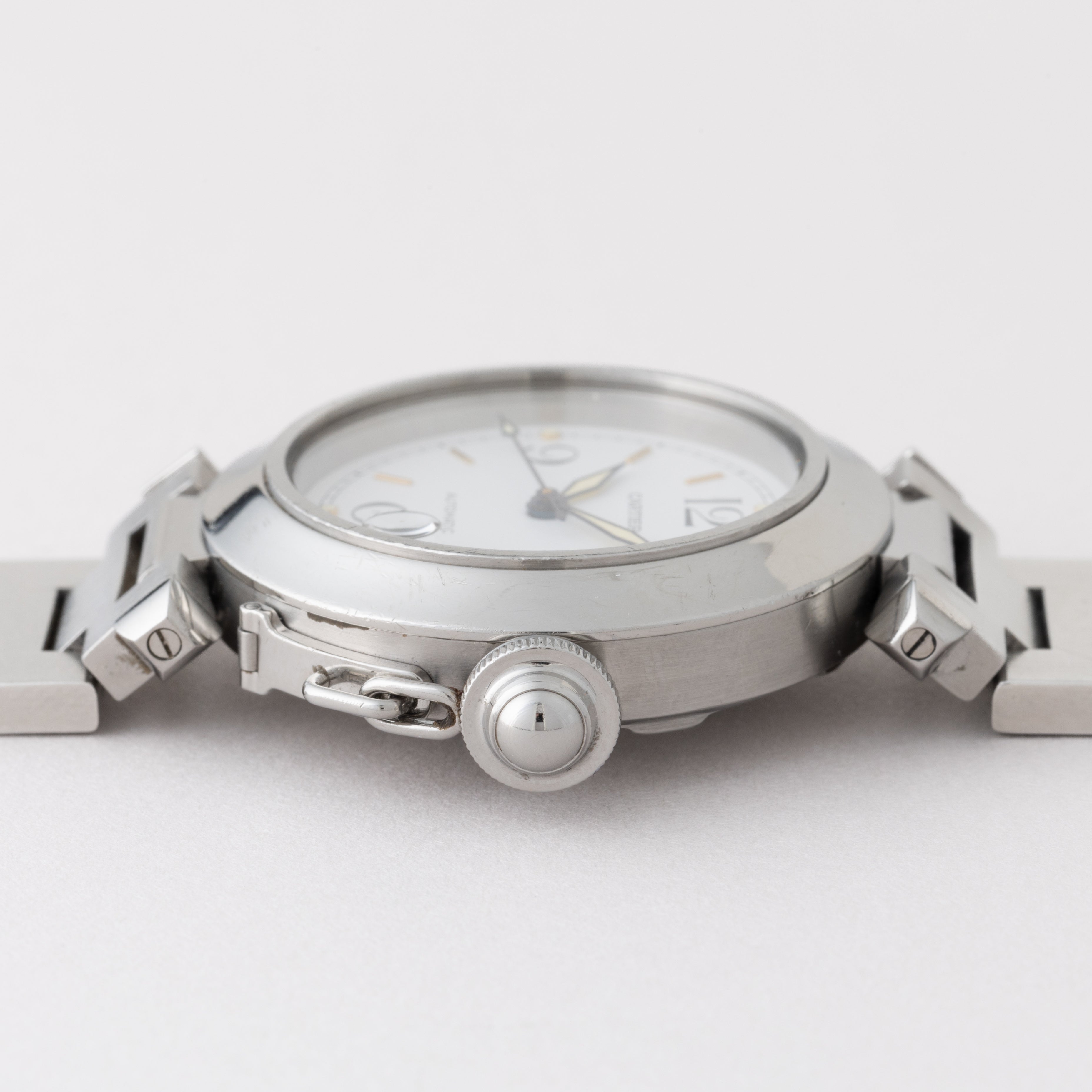 Cartier パシャC オートマチック 動作チェック済み カルティエ パシャC オートマチック 1990年代 ホワイトダイヤル