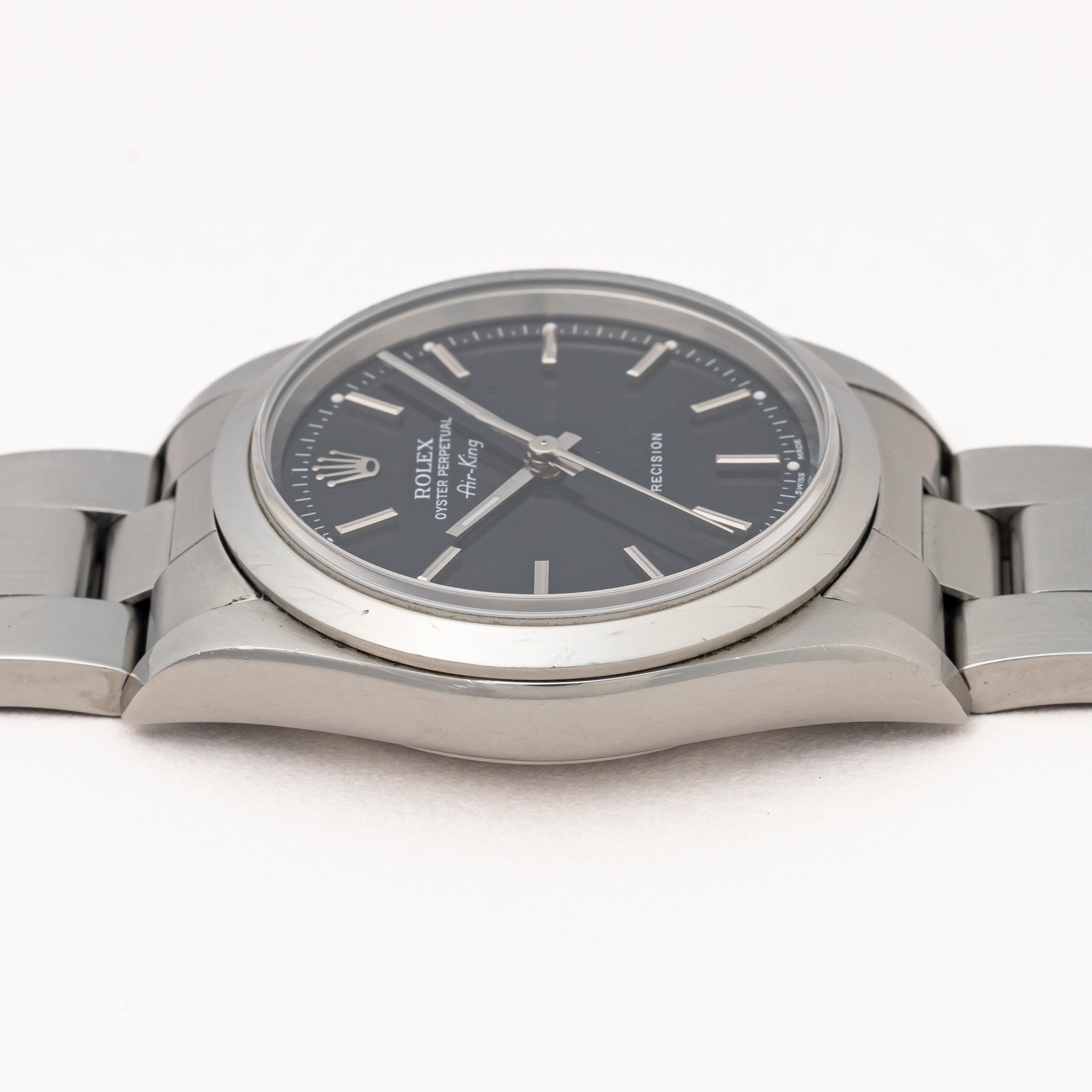 ロレックス エアキング 2003年～2004年製 Ref.14000M ブラックダイヤル