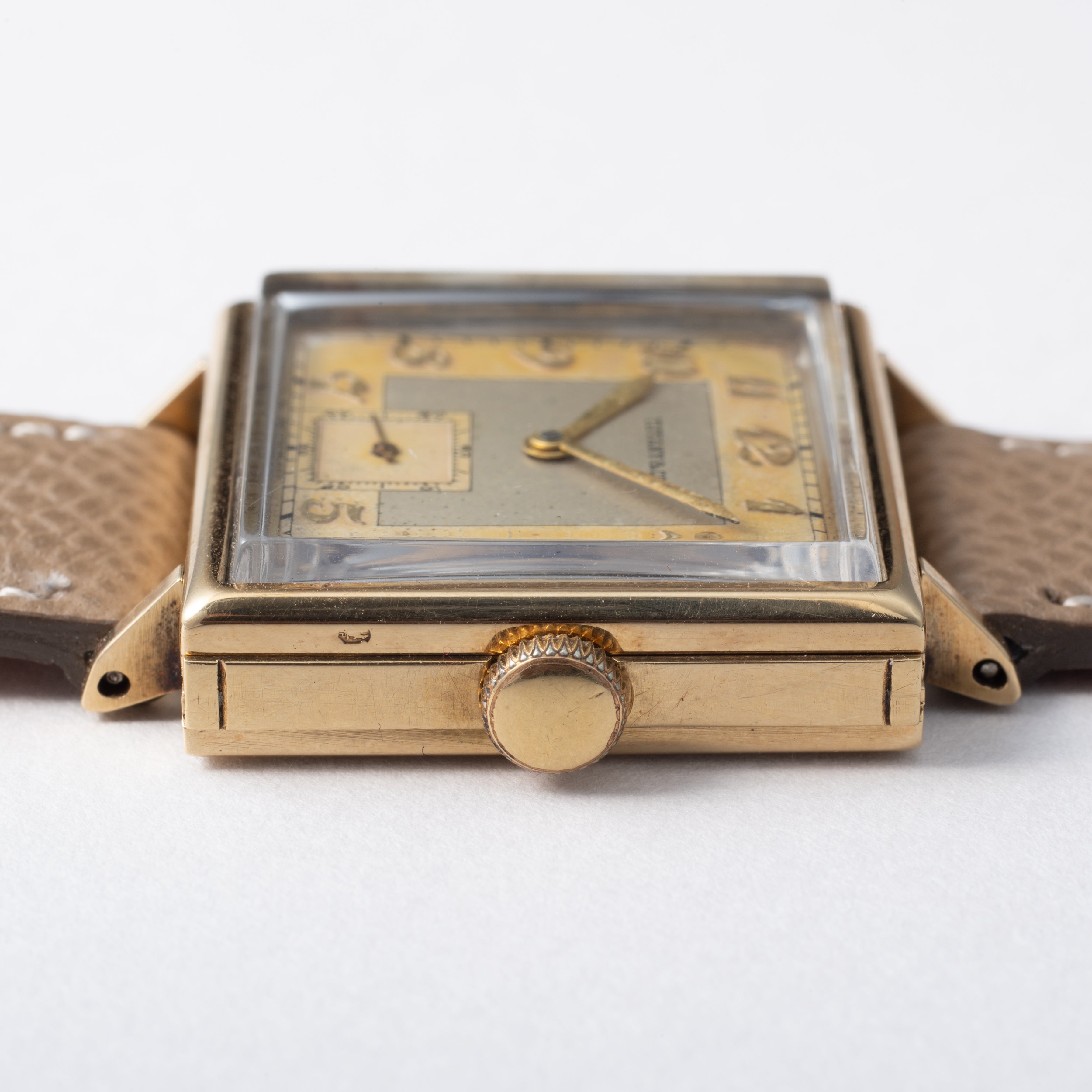 ティファニー 14金無垢FBケース モバード製 1930年代後半製 ブレゲインデックス