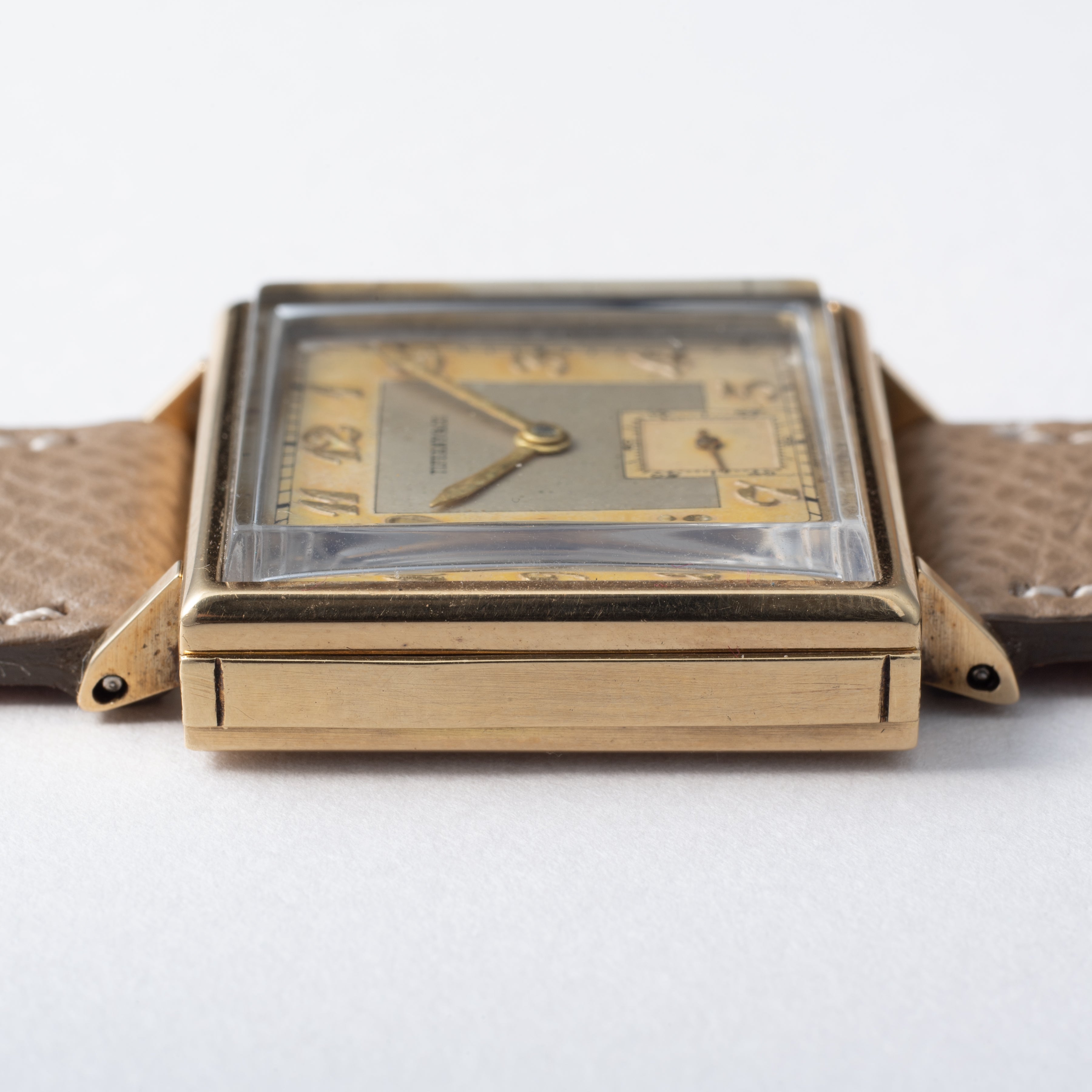 ティファニー 14金無垢FBケース モバード製 1930年代後半製 ブレゲインデックス