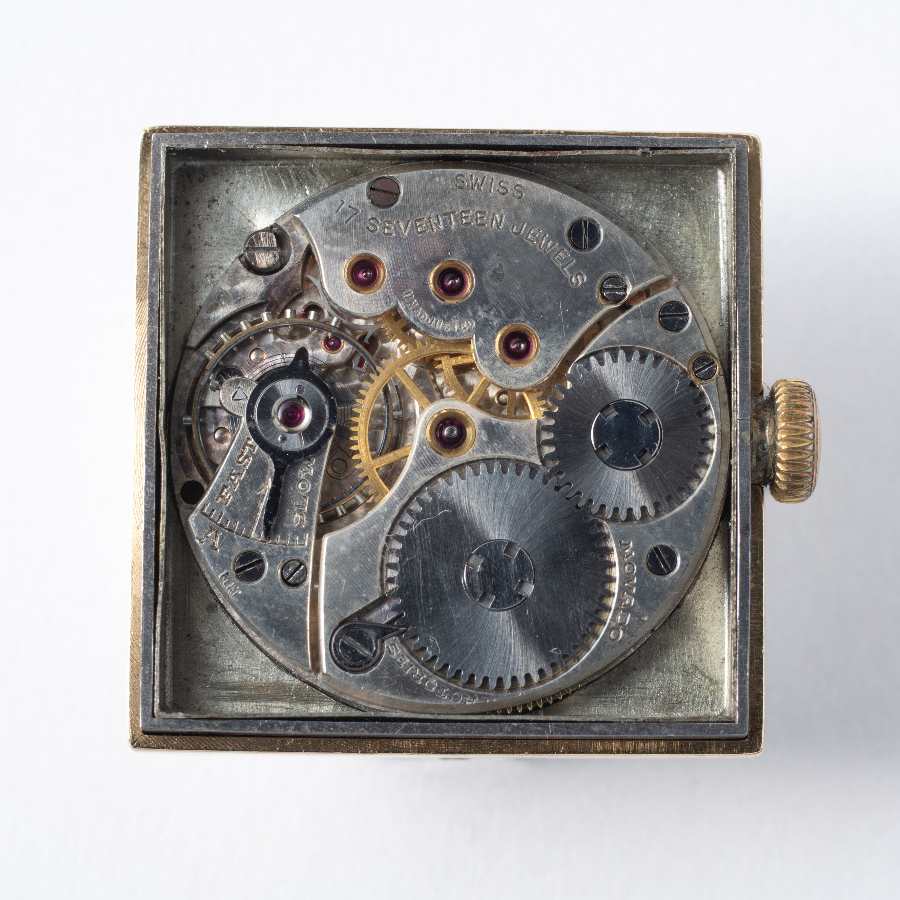 ティファニー 14金無垢FBケース モバード製 1930年代後半製 ブレゲインデックス