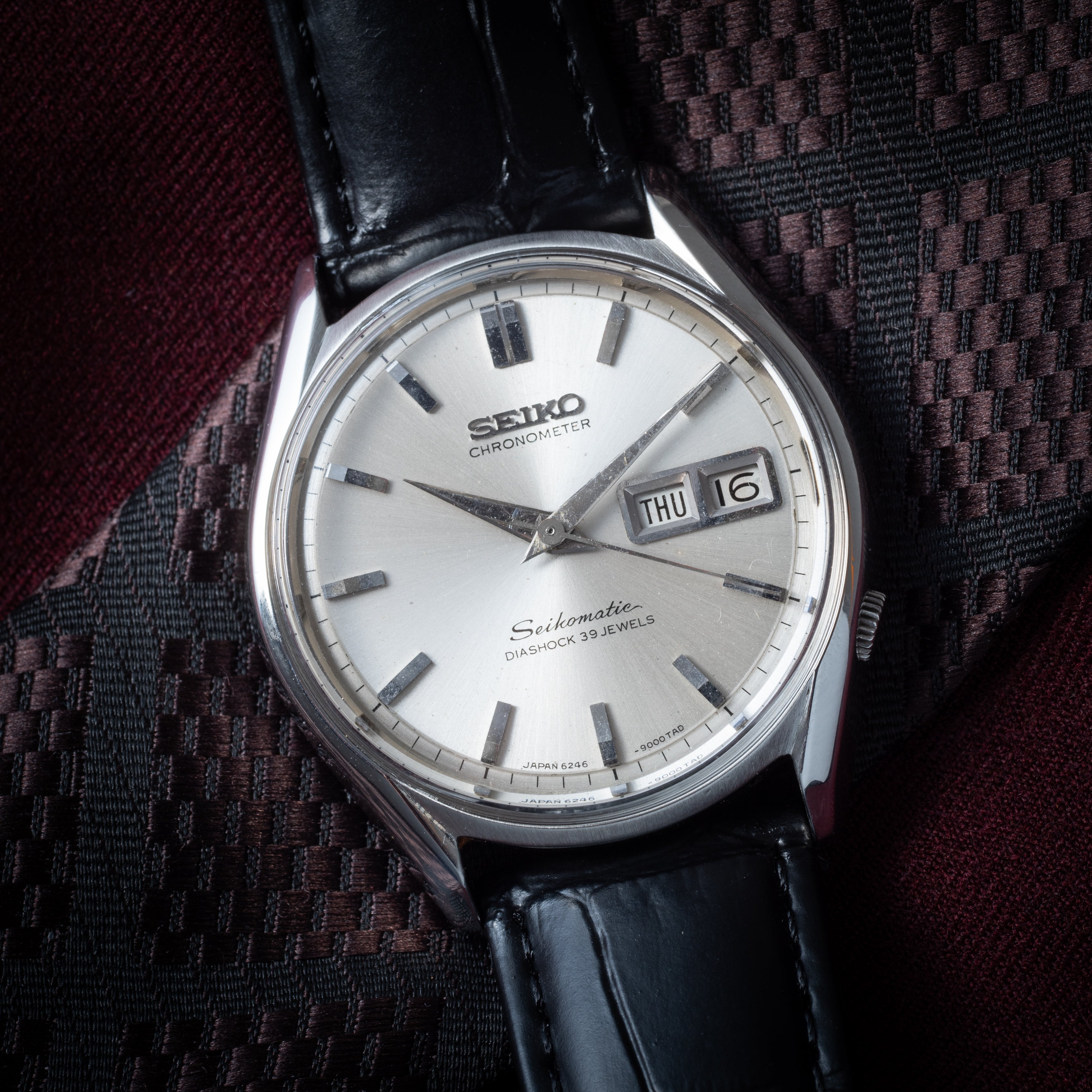 セイコー マチック クロノメーター 1966年製 Ref.6246-9000 ライオンメダリオン