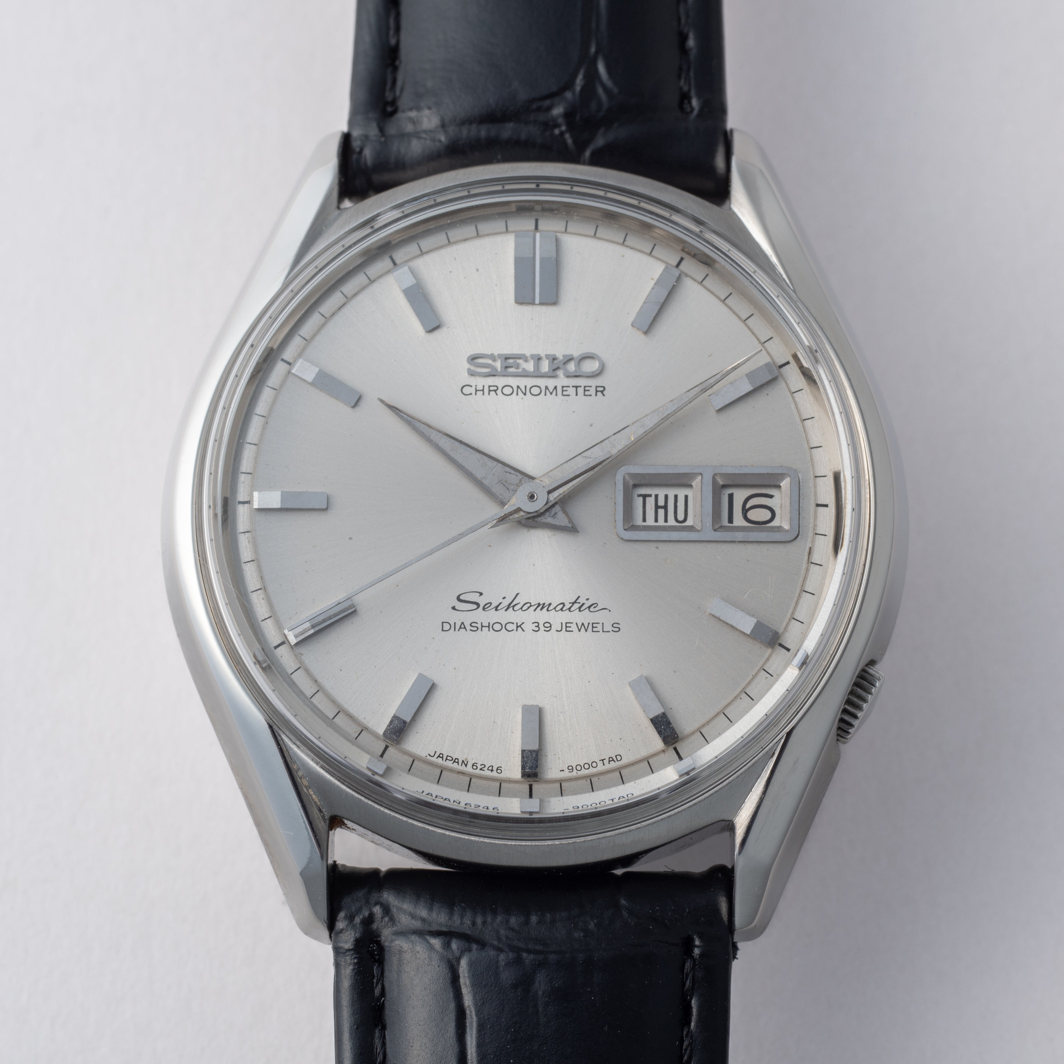 セイコー マチック クロノメーター 1966年製 Ref.6246-9000 ライオンメダリオン