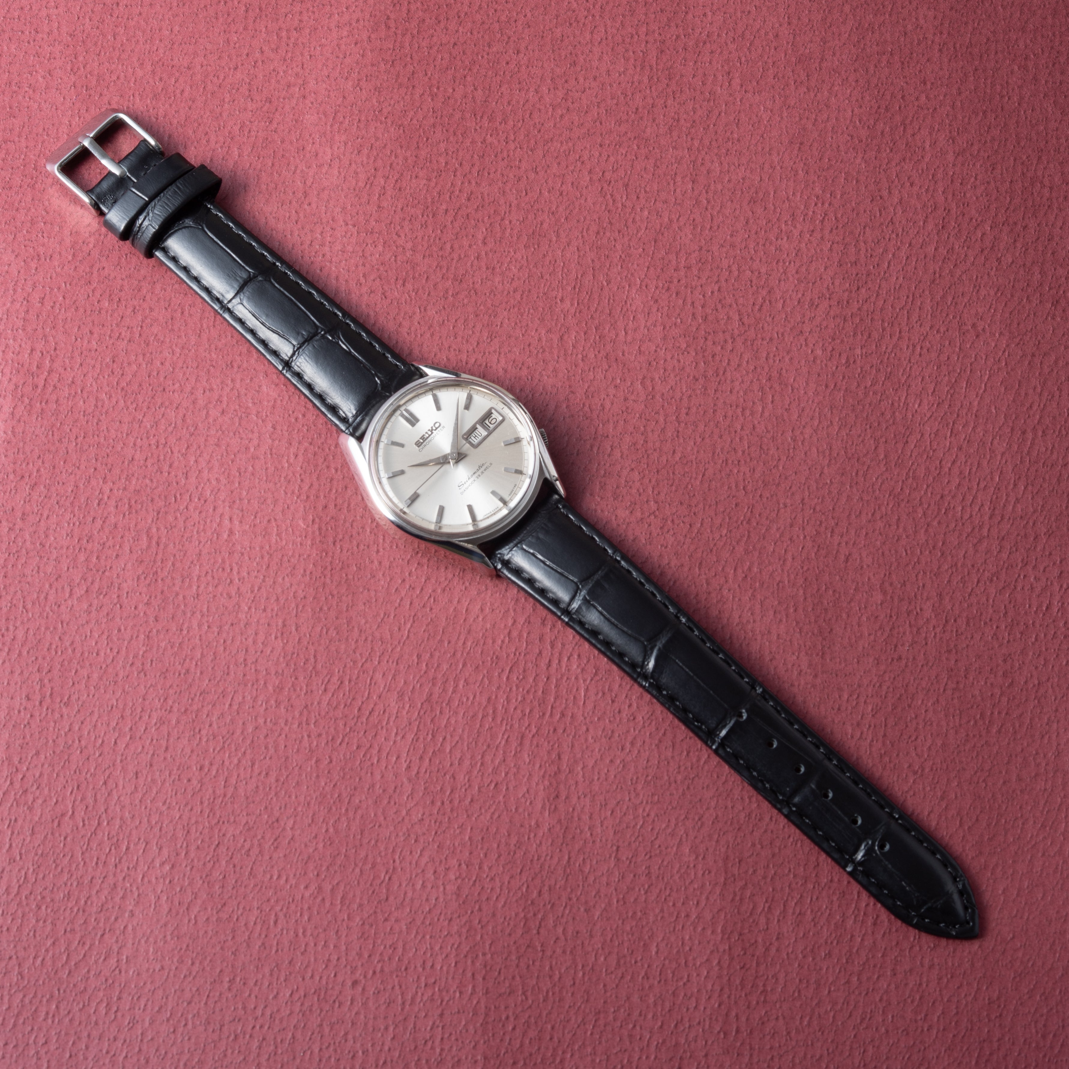 セイコー マチック クロノメーター 1966年製 Ref.6246-9000 ライオンメダリオン