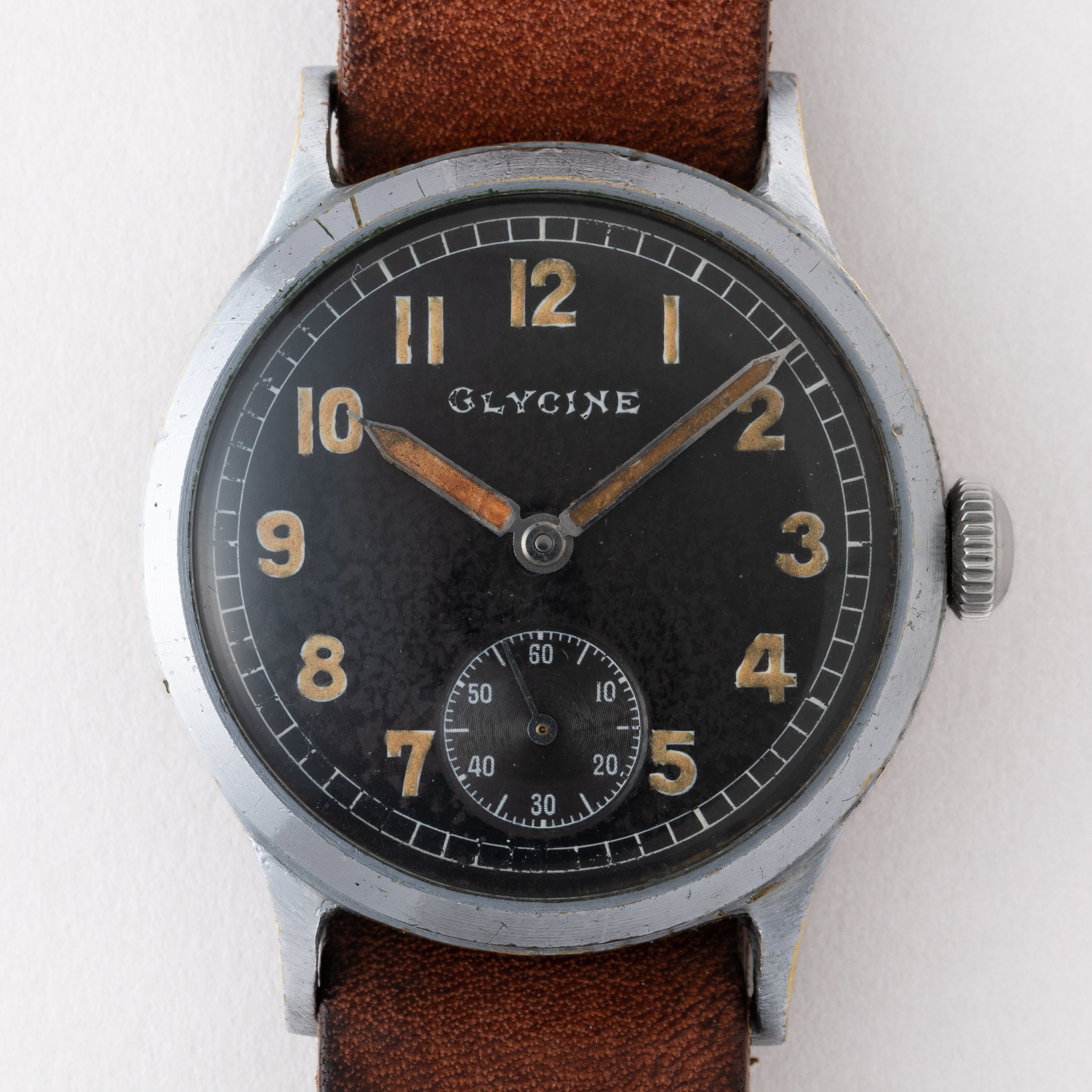 グリシン ミリタリー ドイツ陸軍  DH 1940年代製 手巻き