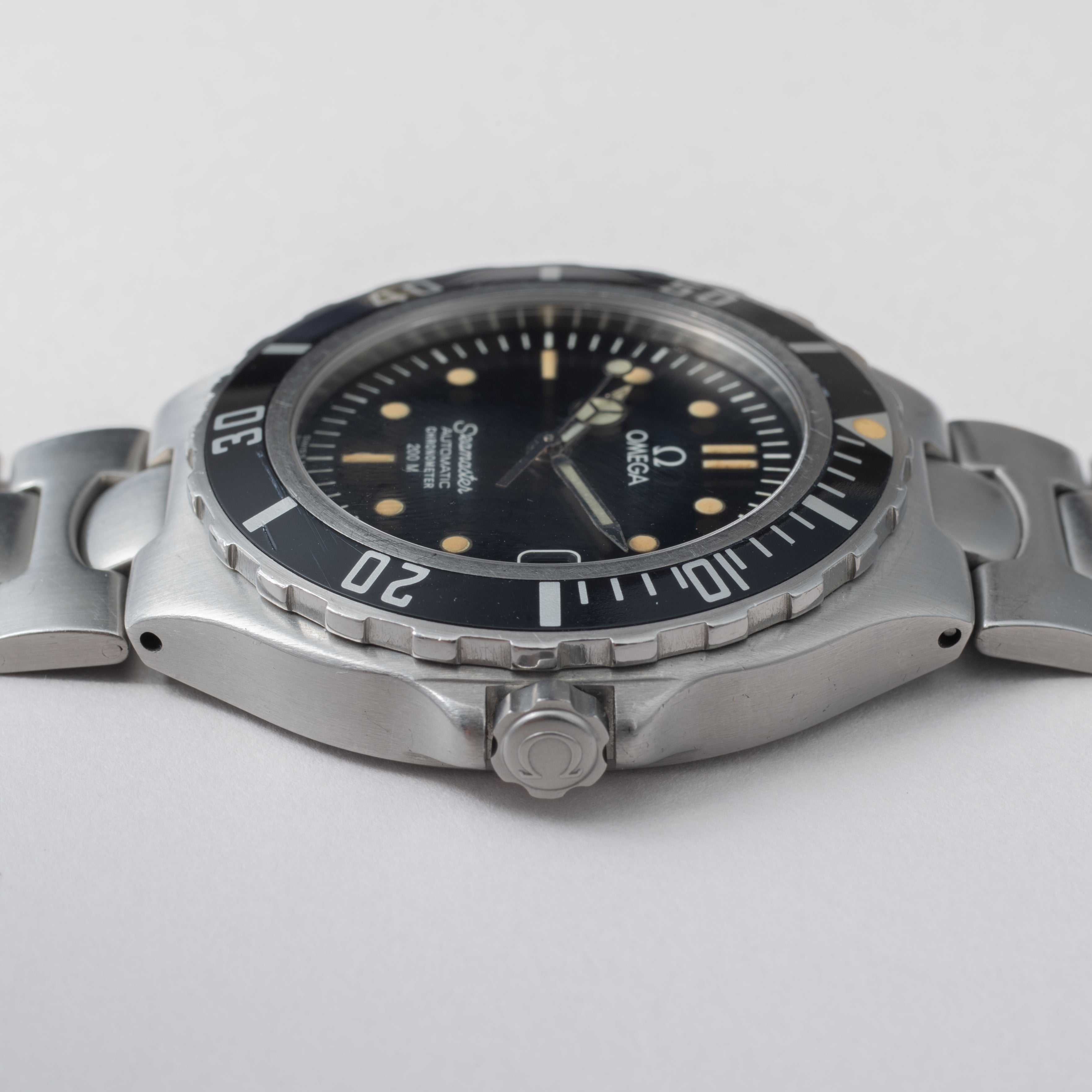 オメガ シーマスター クロノメーター 200m プレボンド 1988年製 Ref.368.1042 自動巻き