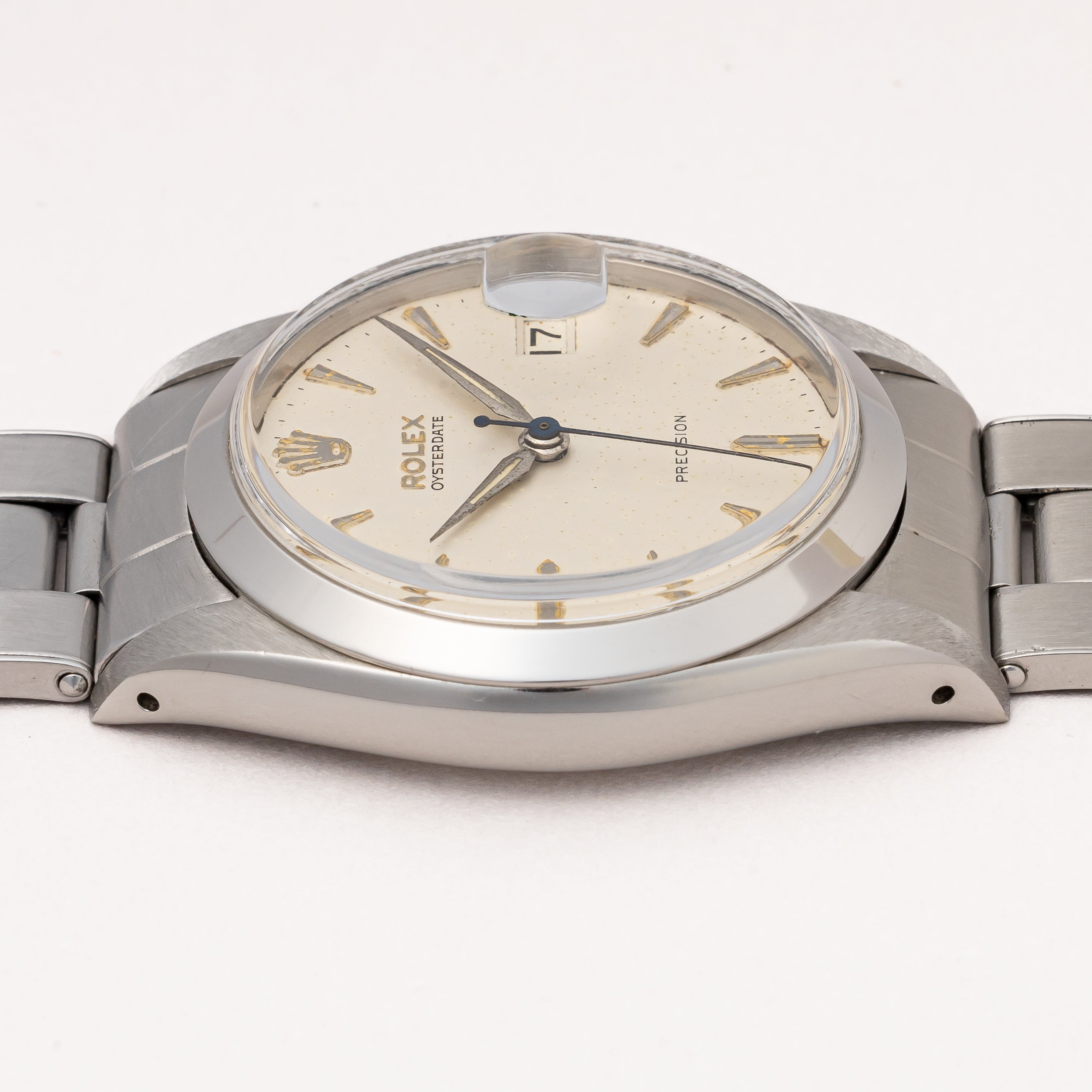 ロレックス オイスターデイト 1960年製/昭和35年製 Ref.6694 剣針 リベットブレス