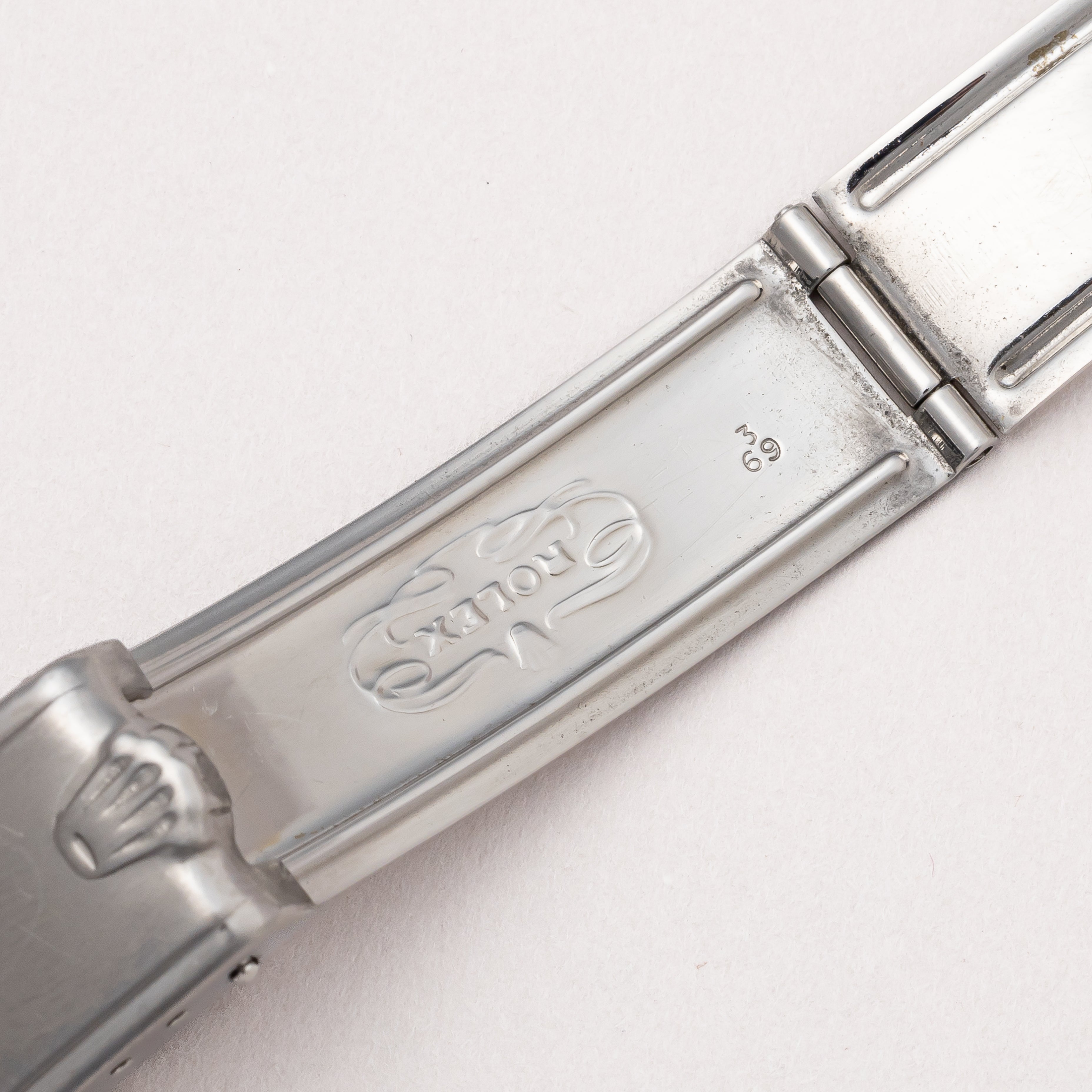 ロレックス オイスターデイト 1960年製/昭和35年製 Ref.6694 剣針 リベットブレス
