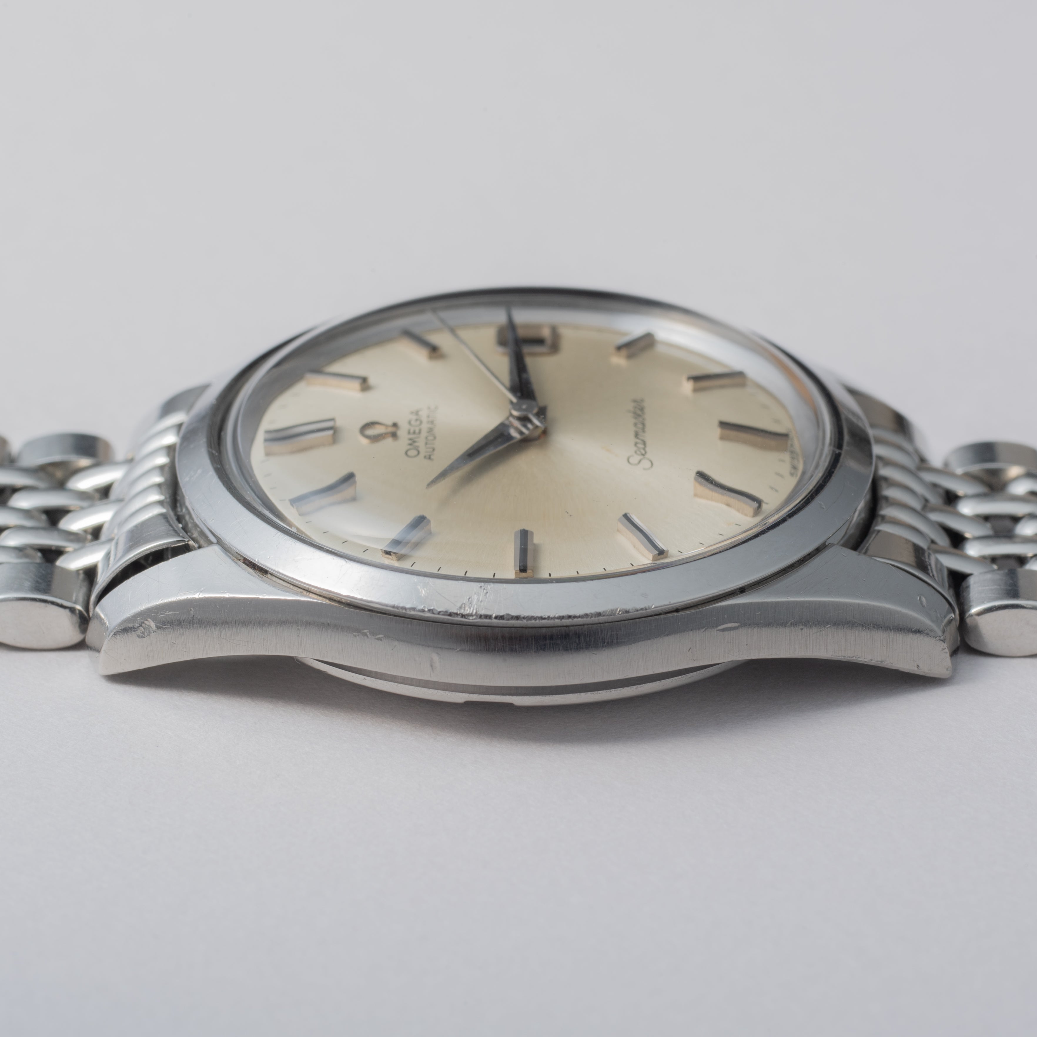 オメガ シーマスターオートマチック 1968年製 Cal.565 純正ブレス付き Ref.166.010SP