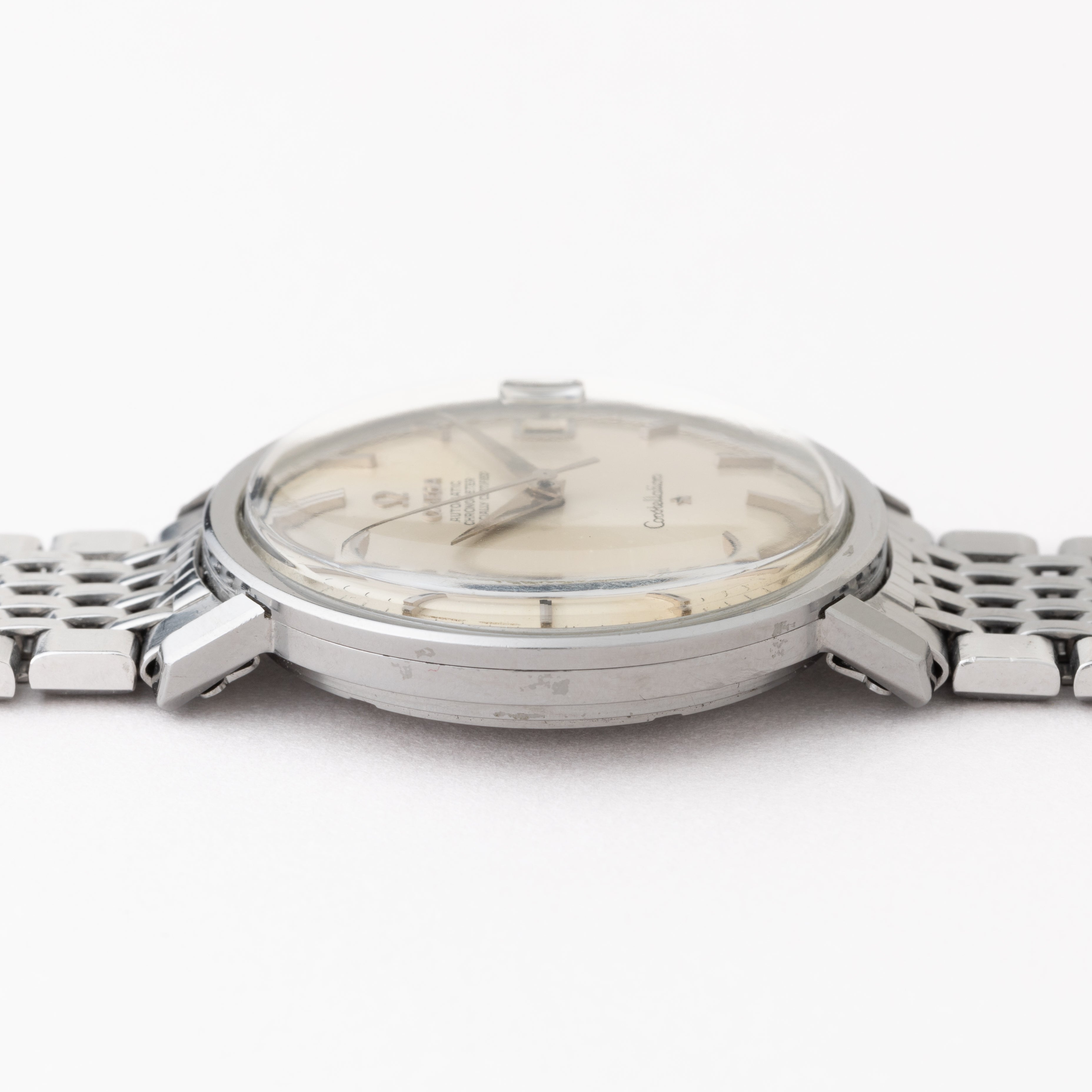 オメガ コンステレーション ラウンドケース 1966年製 Ref.168.004 純正ブレス クロノメーター