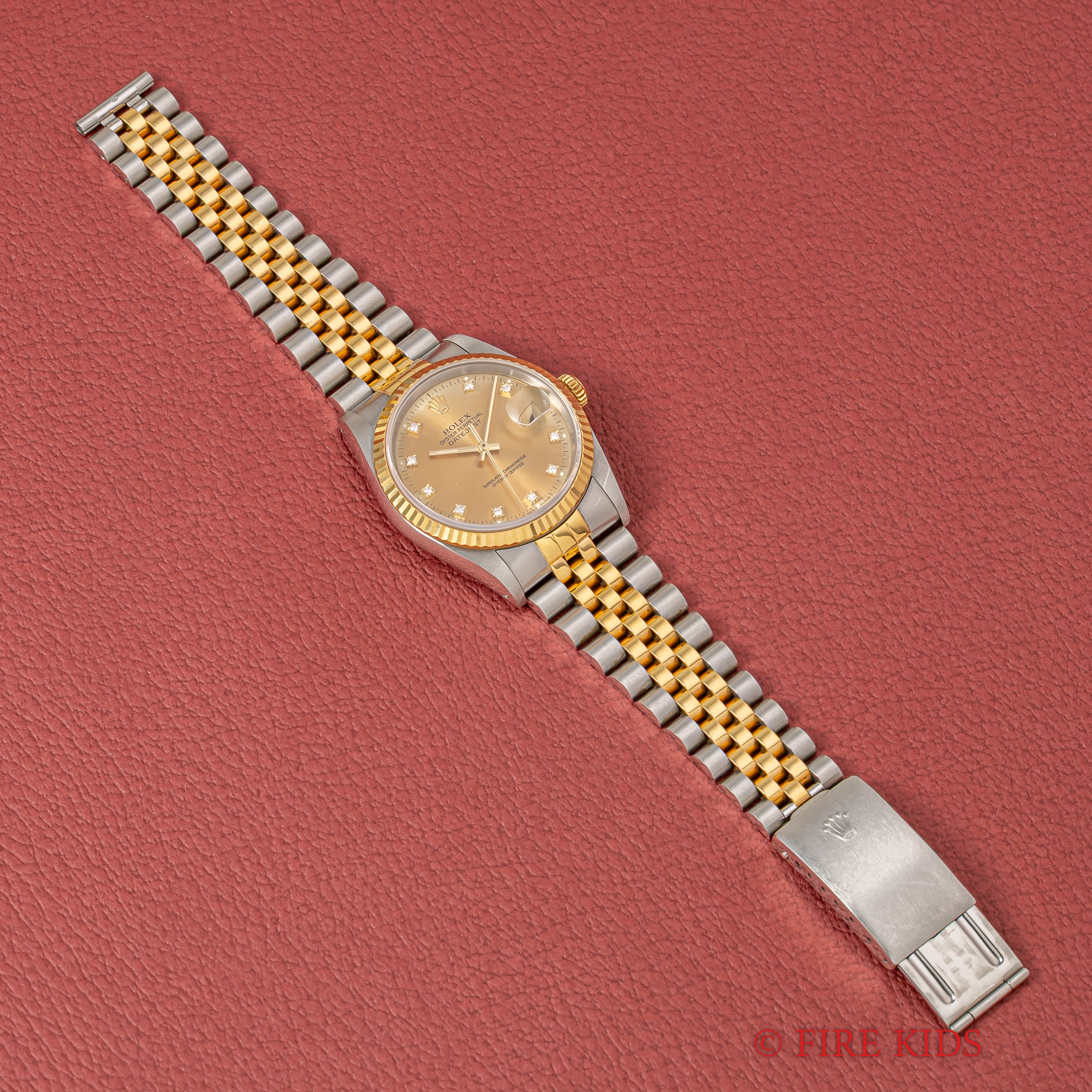 ロレックス 16233 ジュビリーブレス用 純正コンビ駒 余り駒 5コマ