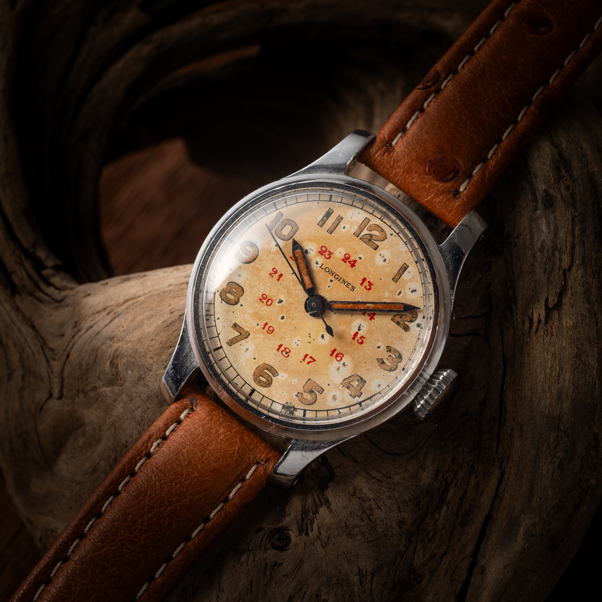 金無垢】LONGINES・1940年代【極美品】 - 腕時計(アナログ)