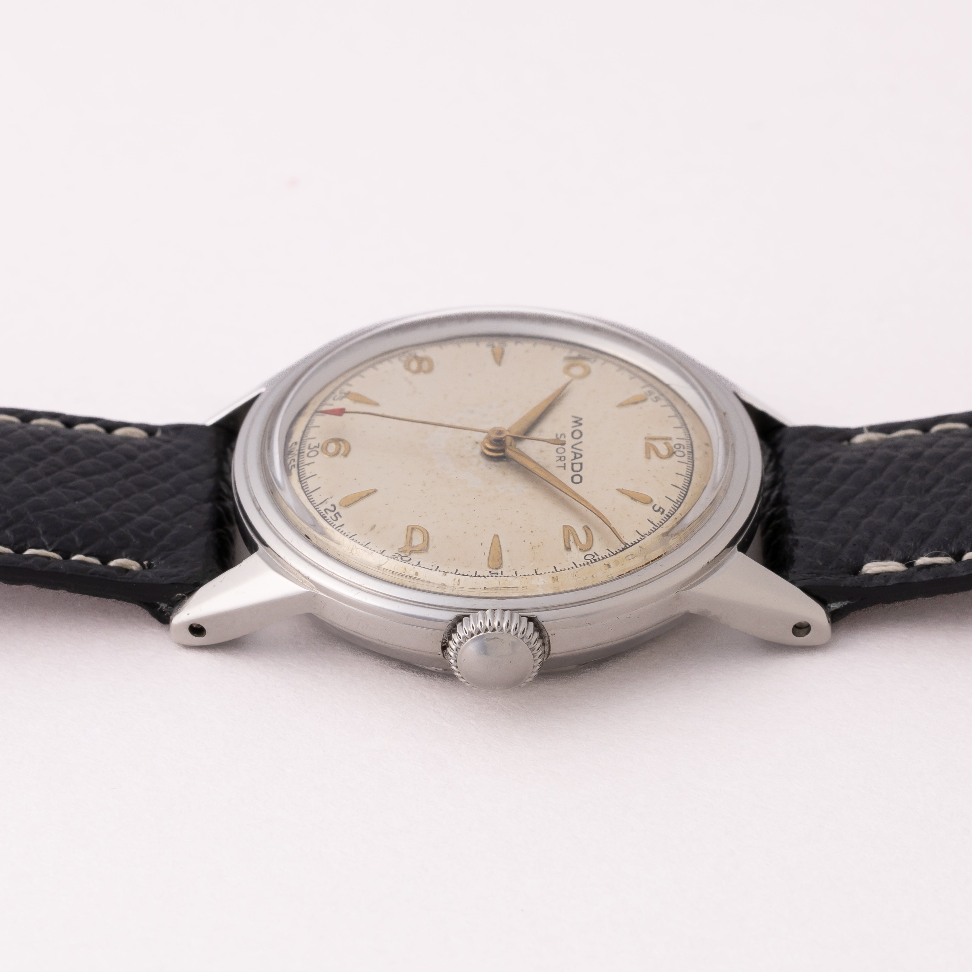 モバード手巻きラウンドFBケース 1940年代