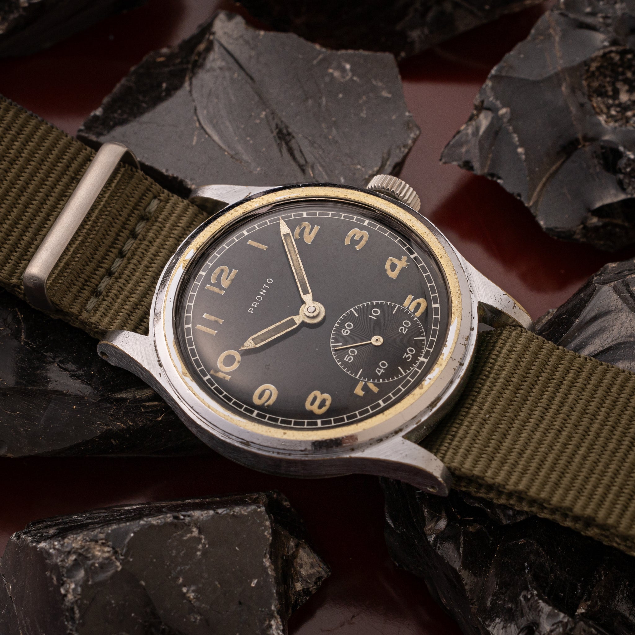☆稼働中☆ロレックス フルオリジナル 40's WWⅡ 軍用時計 ミリタリー
