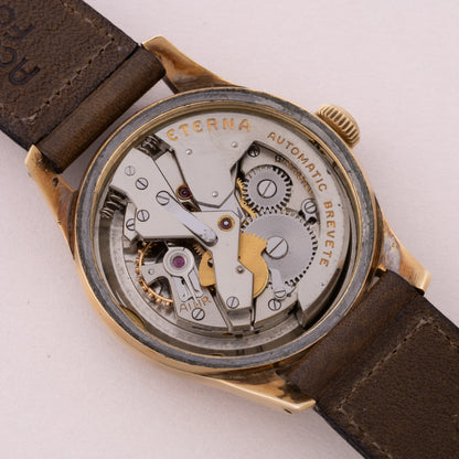 エテルナ 1940年代 バンパー オートマチック 14金無垢ケース