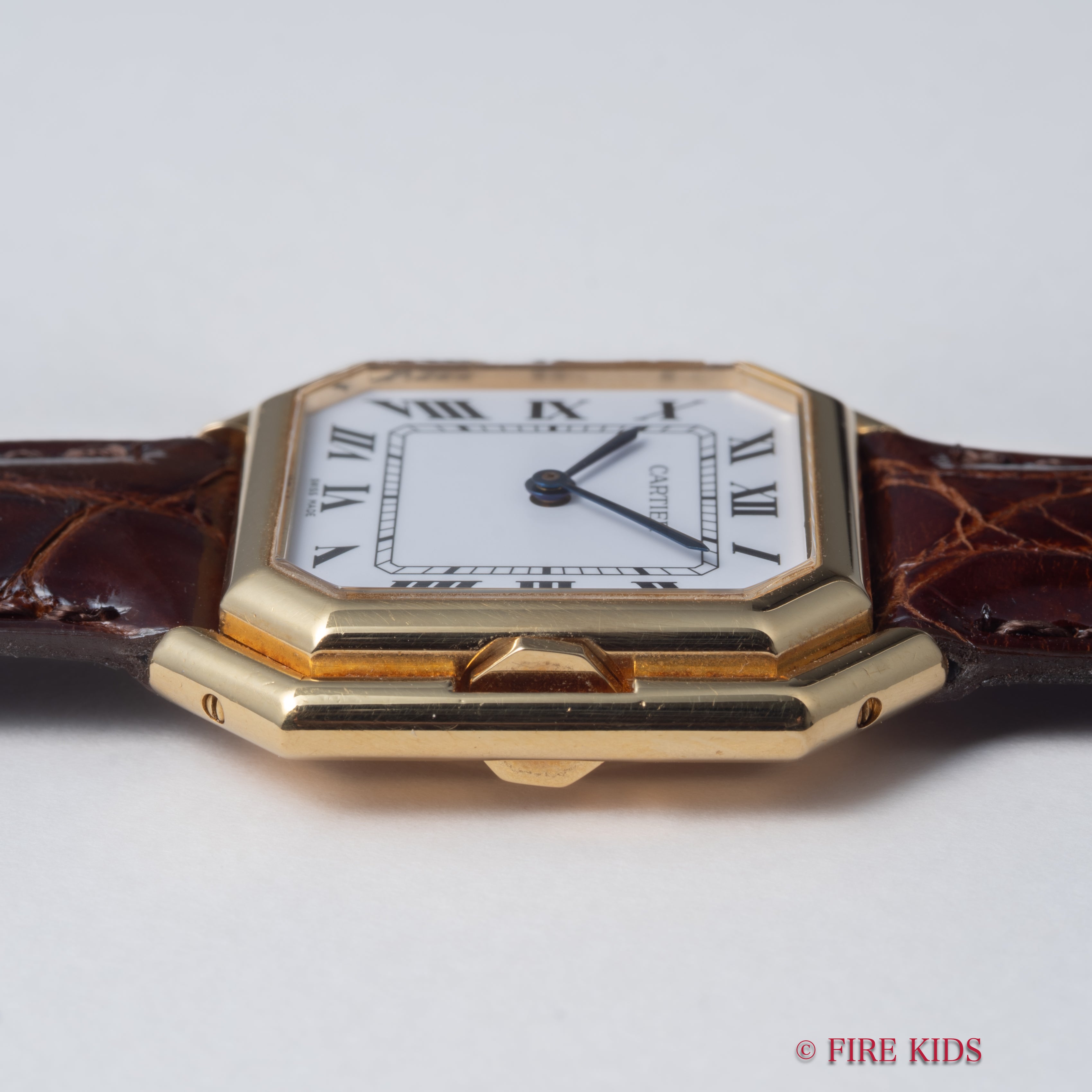 Cartier 自動巻き 時計 オレンジ SELECT INC. [CARTIER サントス LM 自動巻 Ref.2961 SS x YG