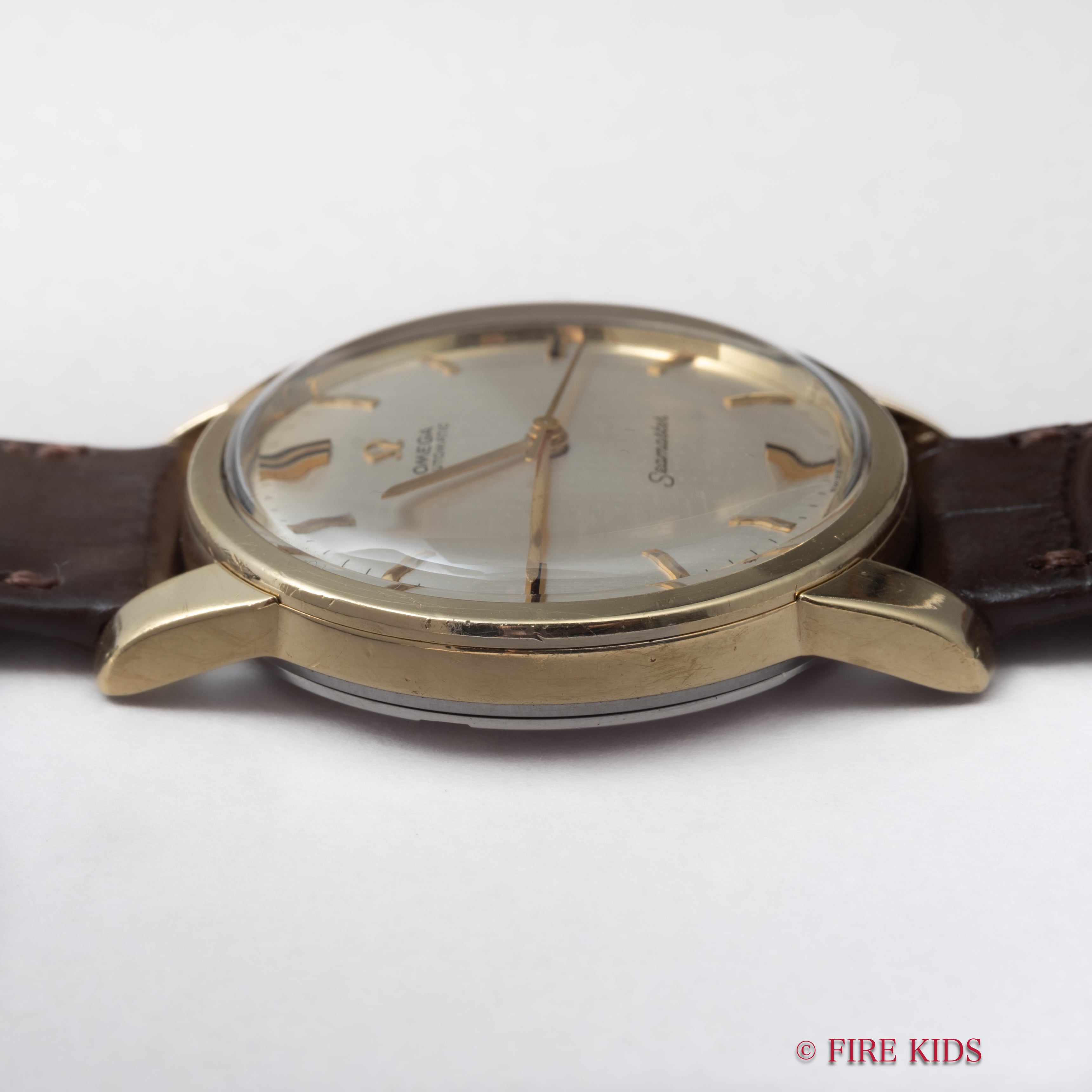 オメガ シーマスター CAPゴールド 1963年製 Ref.165.011-63 SC 純正尾錠付き
