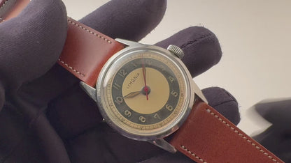 レマニア ラウンドケース 1940年代製 Ref.192H ブルズアイ 手巻き