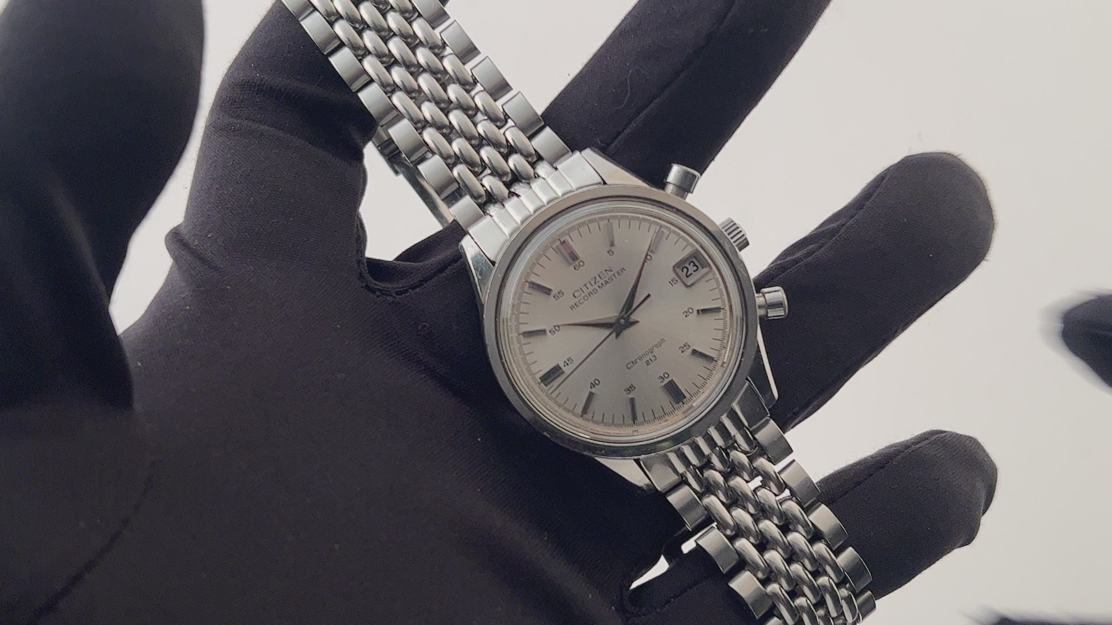メンズ シチズン マスター 手巻き50年代機械式時計
