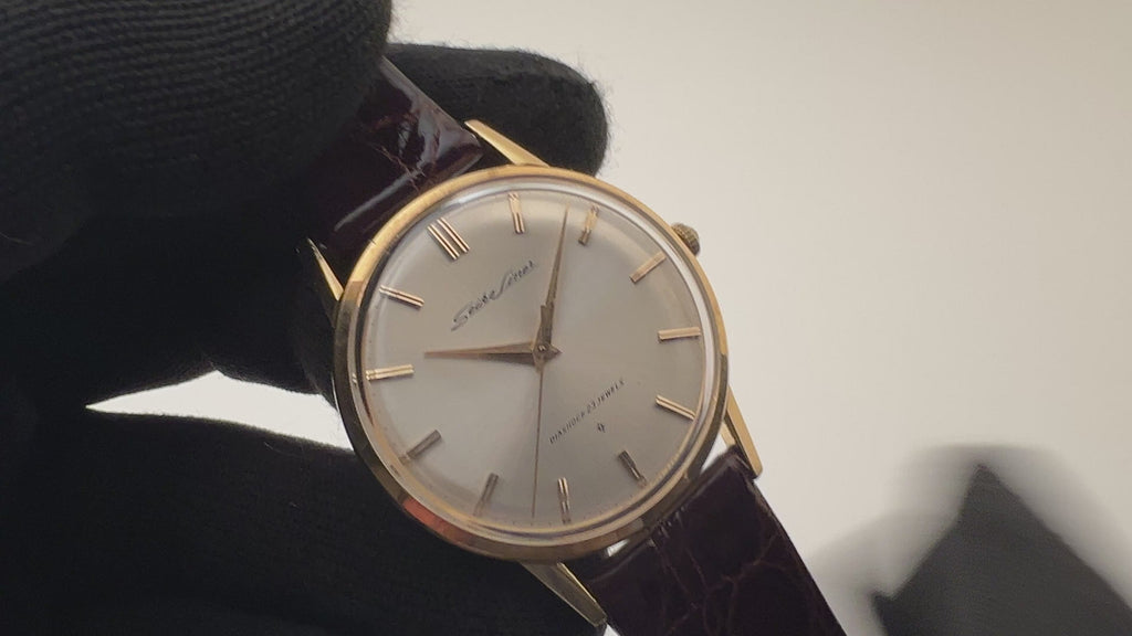 セイコー 18金無垢ライナー 1962年製 Ref.15010 SDダイヤル 薄型