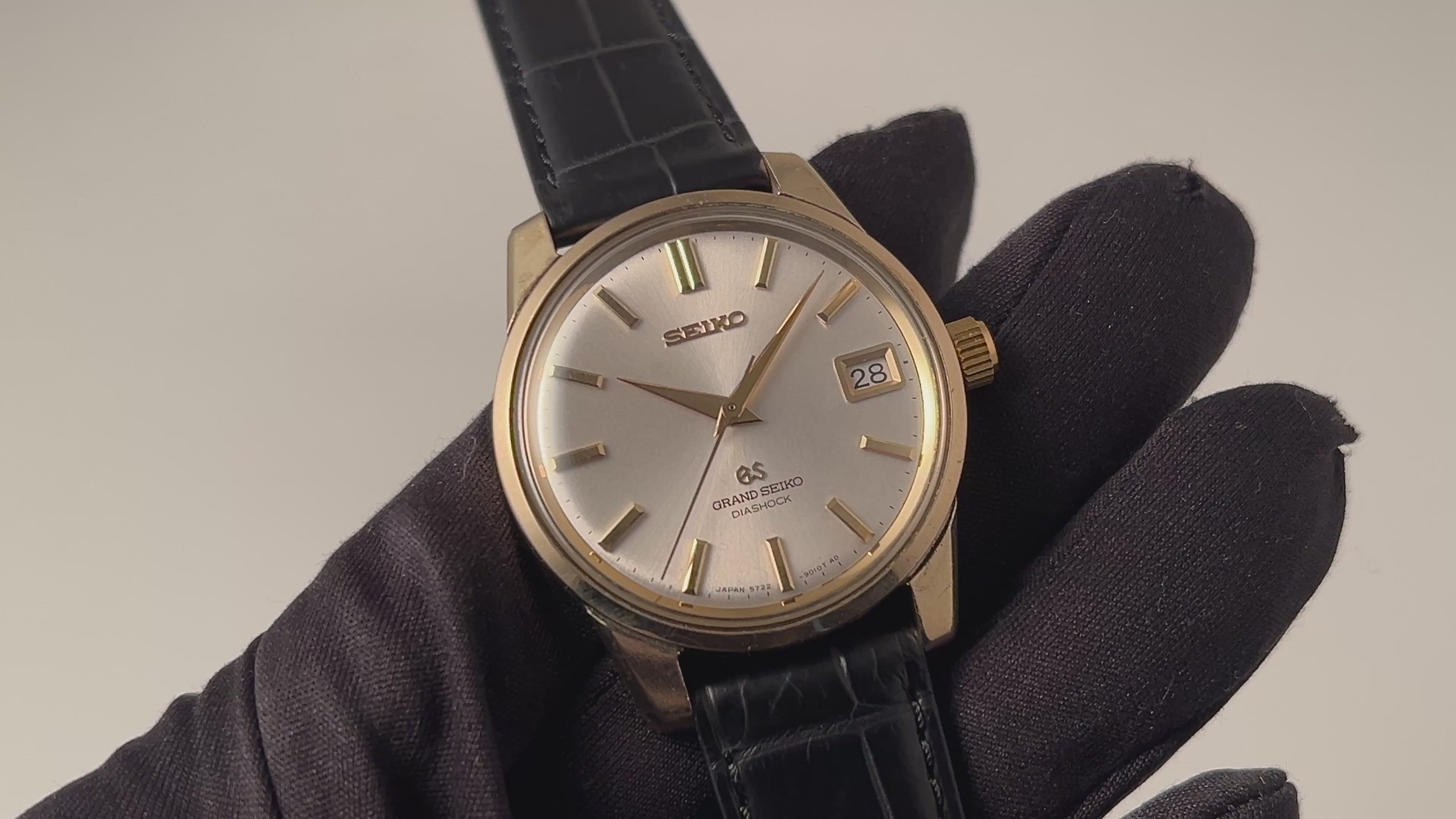 グランドセイコー 57GS 1968年製 CAPゴールド Ref.5722-9011 手巻き