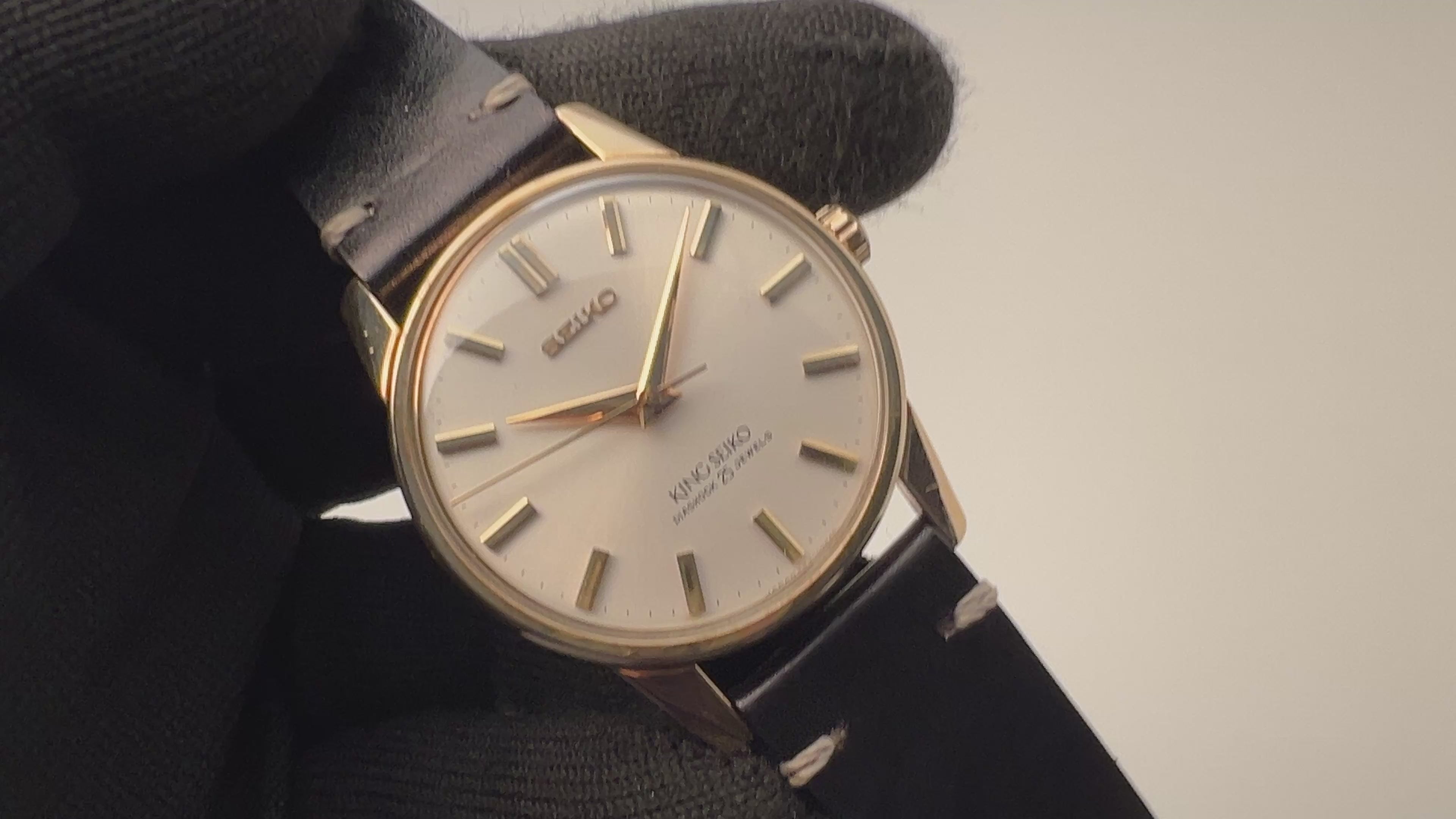 キングセイコー 1964年製 AGFケース Ref.44‐2000 盾メダリオン