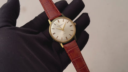 IWC ラウンドケース 金張り 1967年製 Ref.R813A Cal.854