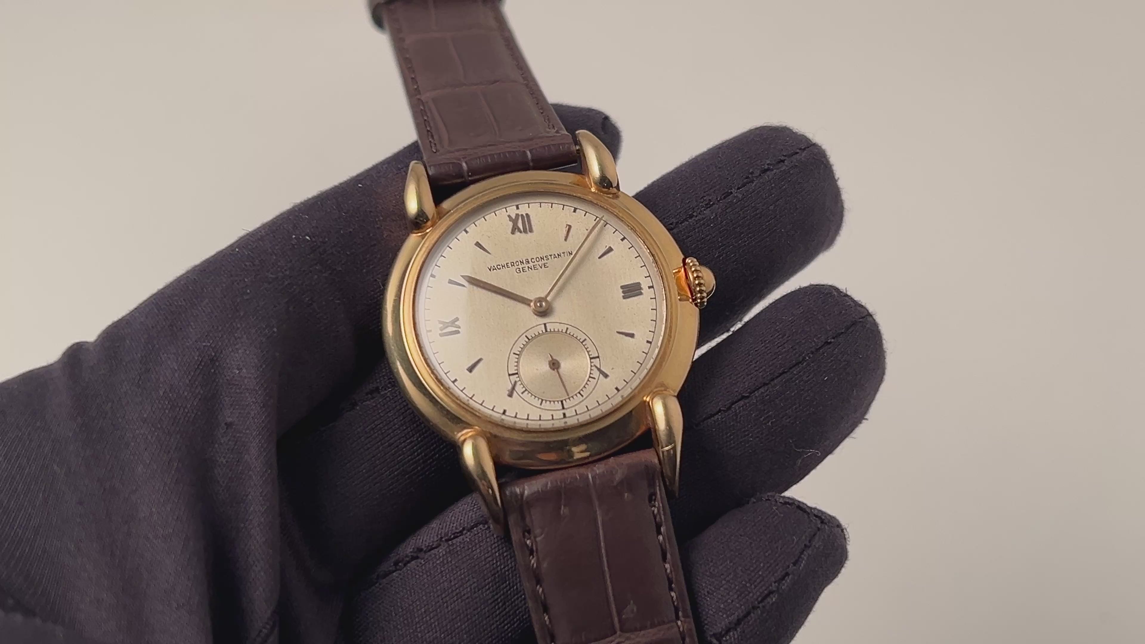 ヴァシュロン・コンスタンタン 18金無垢ティアドロップラグ 1950