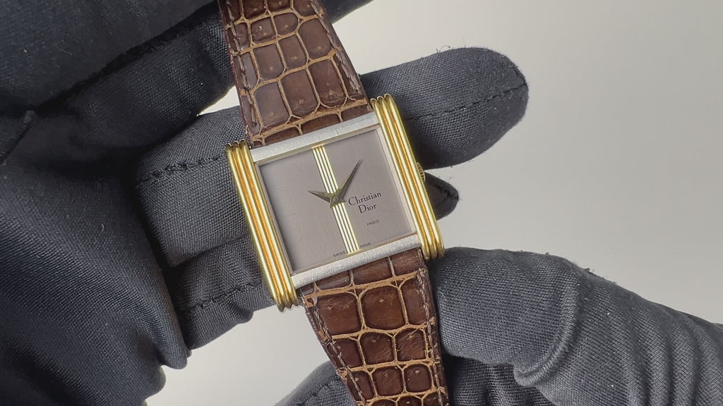 クリスチャンディオール タンク 1980年代製 Ref.8705 コンビ