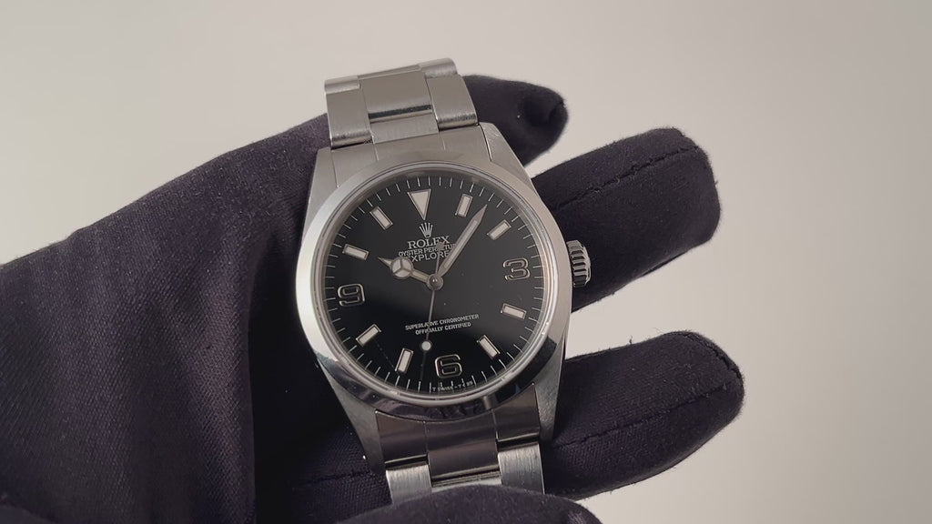 ロレックス エクスプローラーⅠ Ref.14270 ブラックアウト 1990