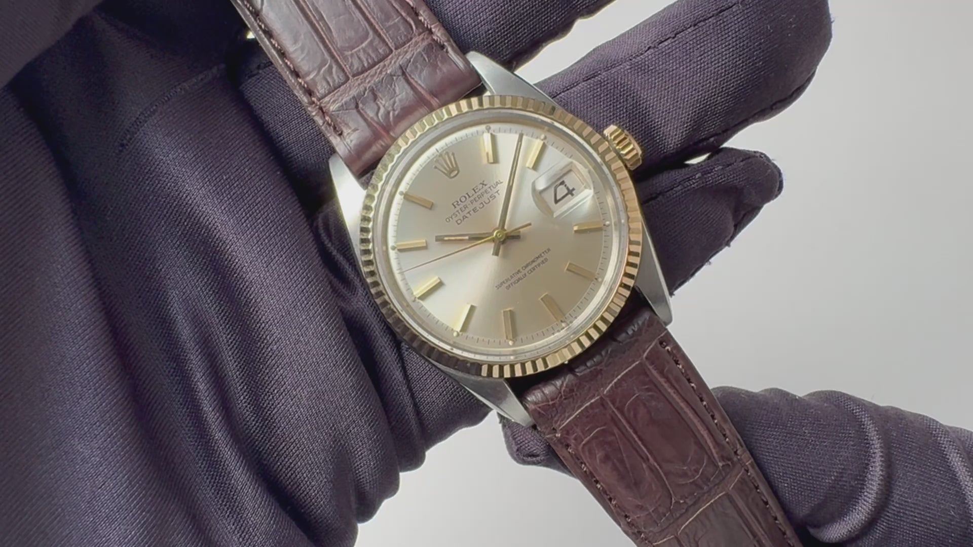 激安通販 ロレックス デイトジャスト Ref.1601 コンビ 腕時計(アナログ ...