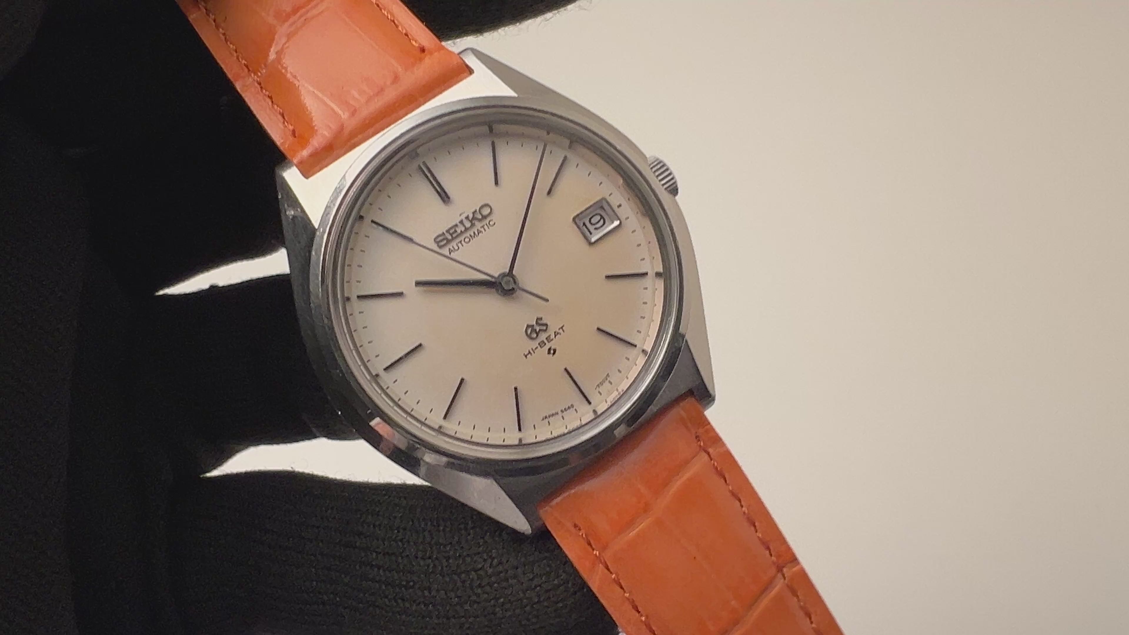パ*ン様 GS グランドセイコー　ハイビート　自動巻　5645-7010 56G グランドセイコー 1970年製 Ref.5645-7010 パティーナダイヤル
